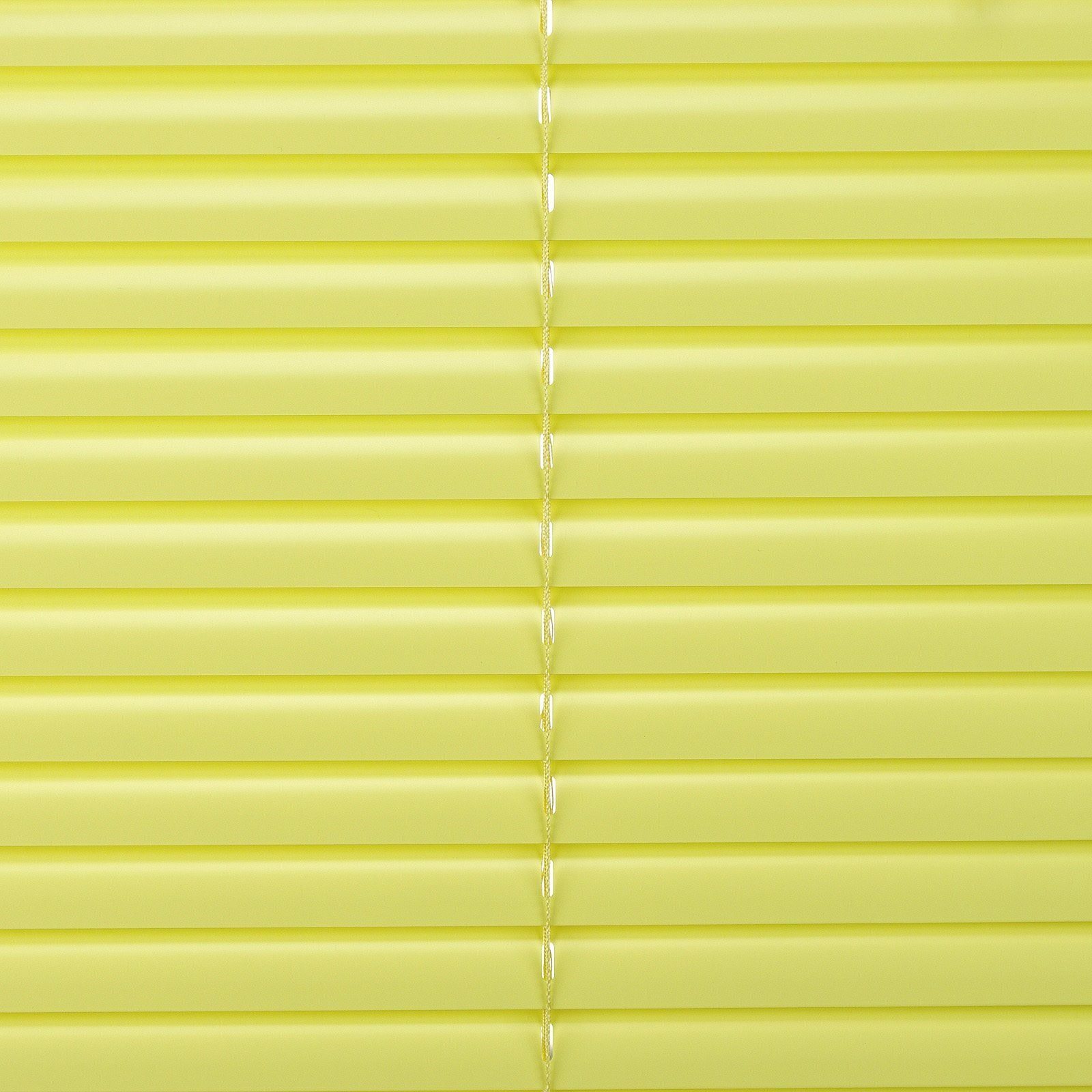 lemon Bohren, mit yellow Aluminium Colours, freihängend, Liedeco, Young Jalousie