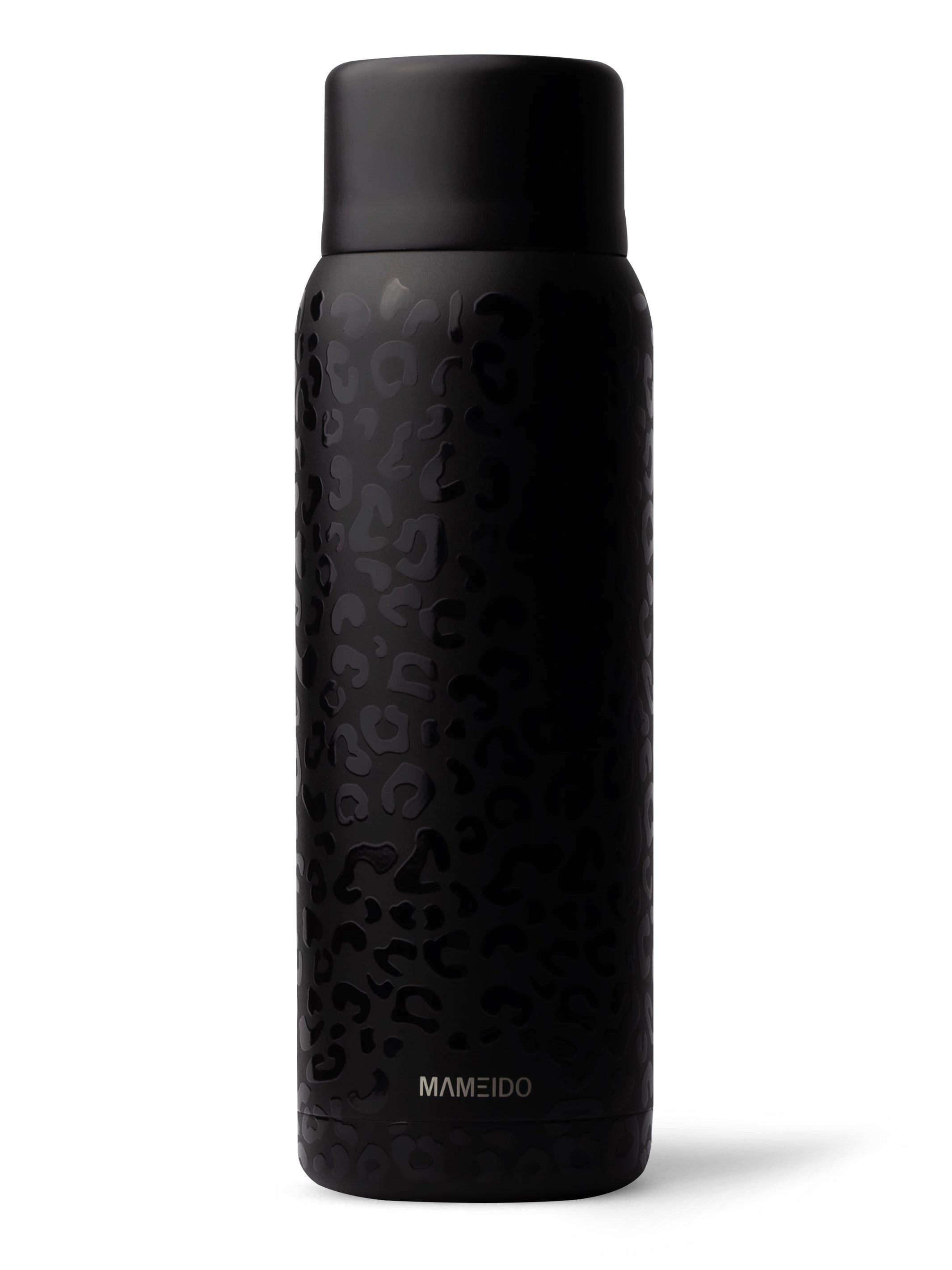 MAMEIDO Isolierflasche, auslaufsicher, BPA-frei mit Deckel und integriertem Becher in 1000 ml
