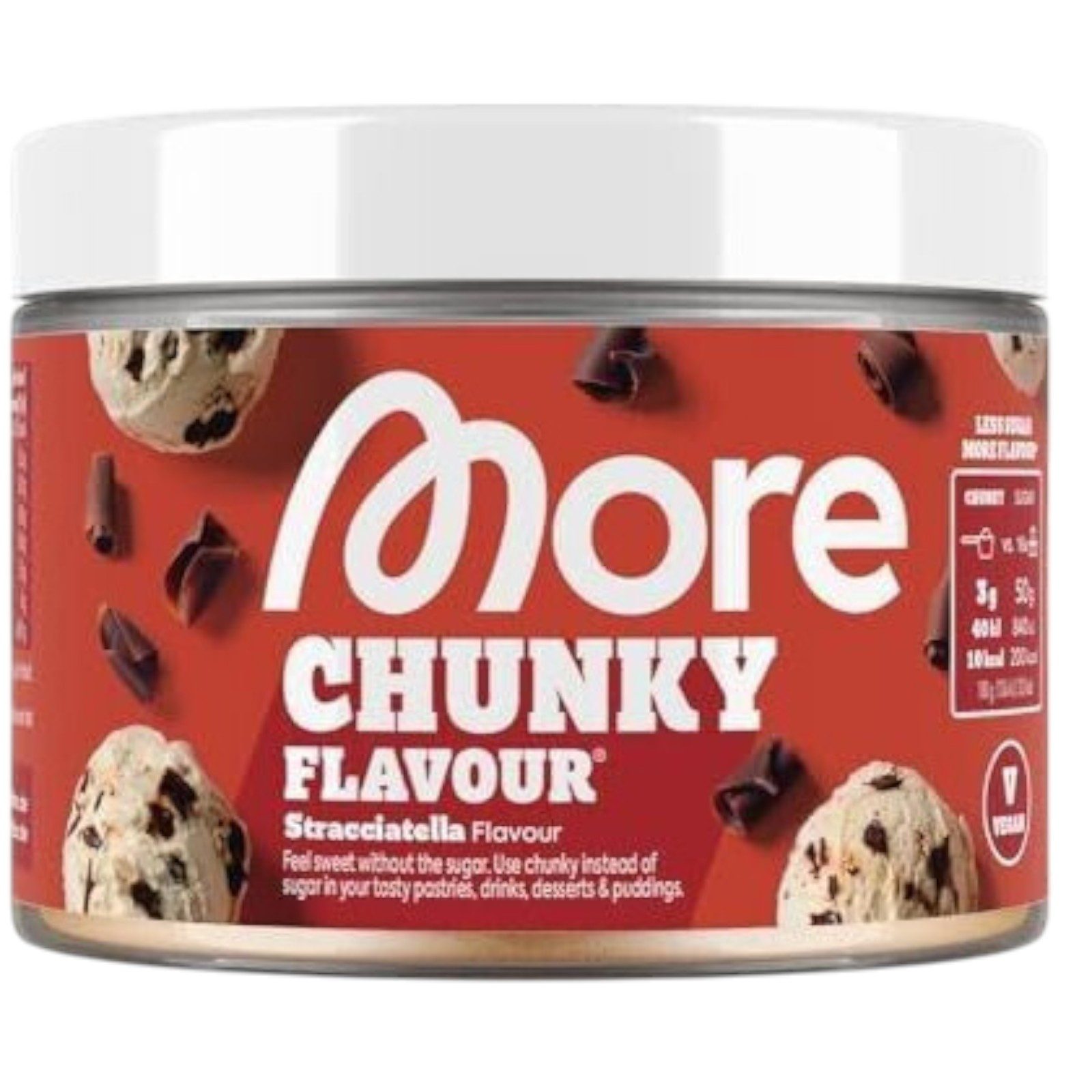 More Nutrition More Nutrition Chunky Flavour 150g, Stracciatella Pulver, 150 g