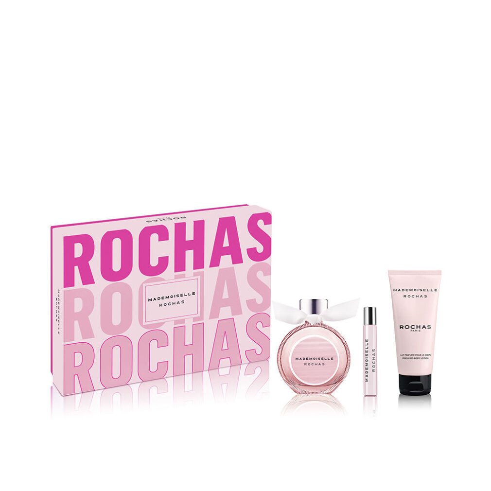 Rochas Eau de Parfum Mademoiselle Eau De Parfum Spray 90ml Set 3 Artikel