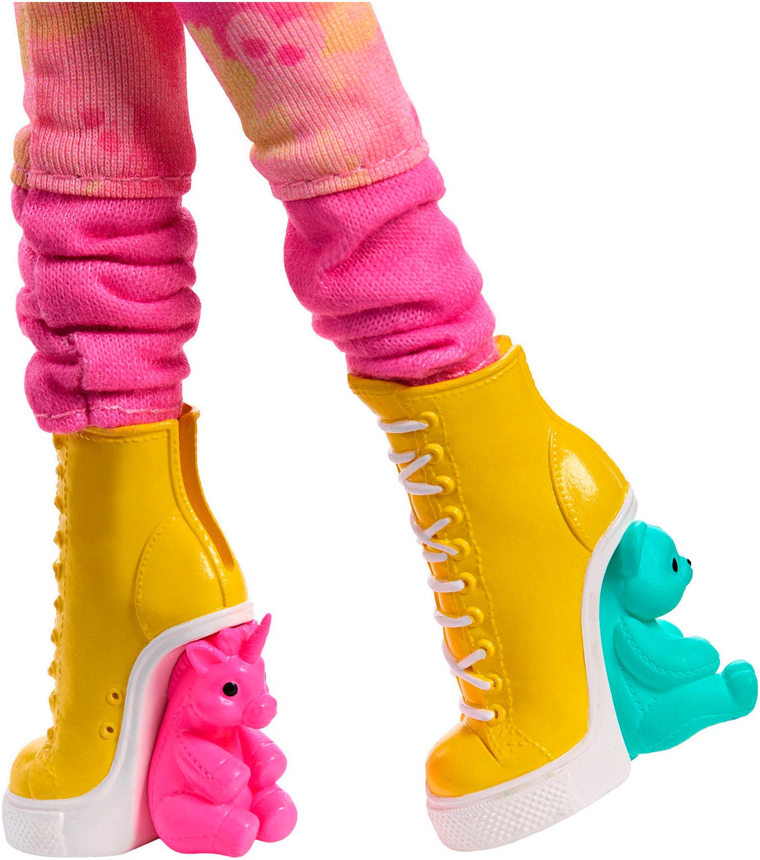 Monster High™ Wednesday Dress-Up Doll, Enid Sinclair in pink with accessories