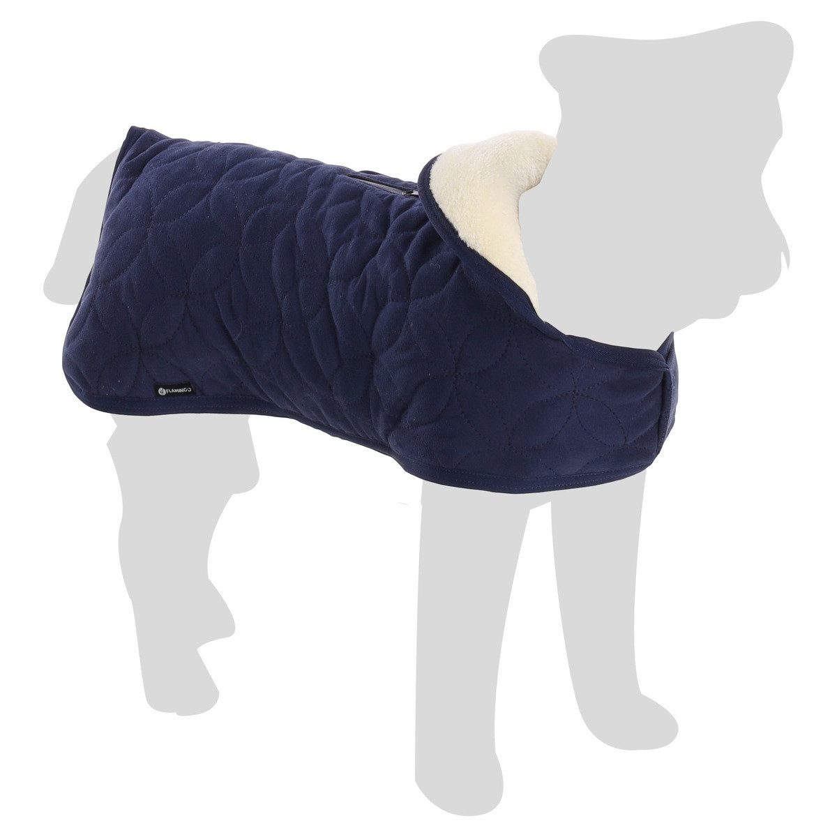 Flamingo Hundemantel Wintermantel Koda dunkelblau von Flamingo