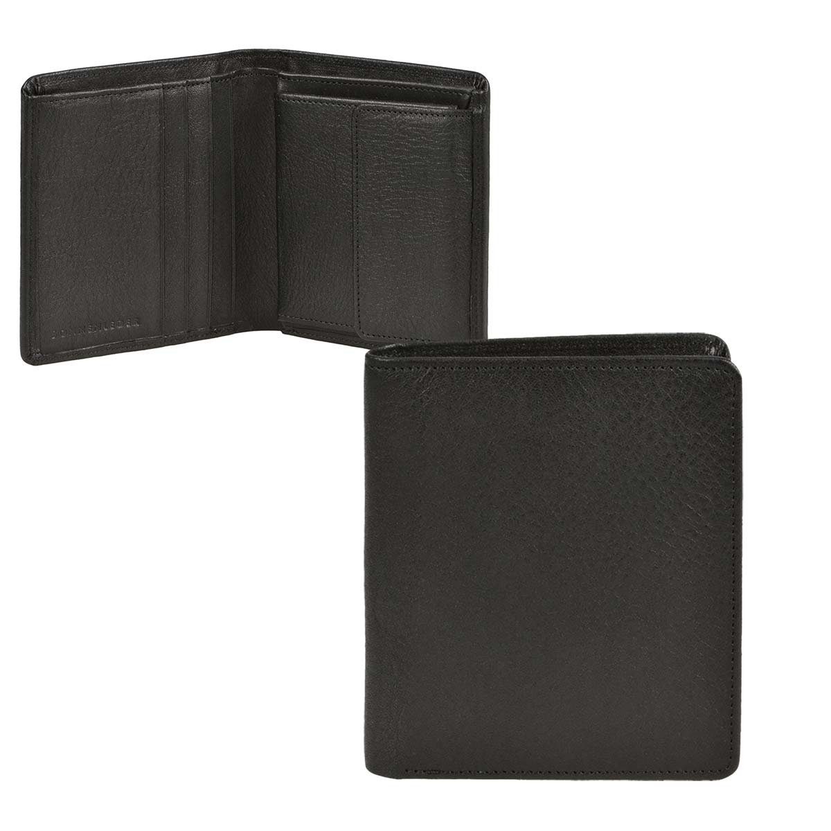 Sonnenleder Geldbörse Saar (oA), Herrenbörse, Portemonnaie, Hochformat 9,5x10,5cm, sehr edel