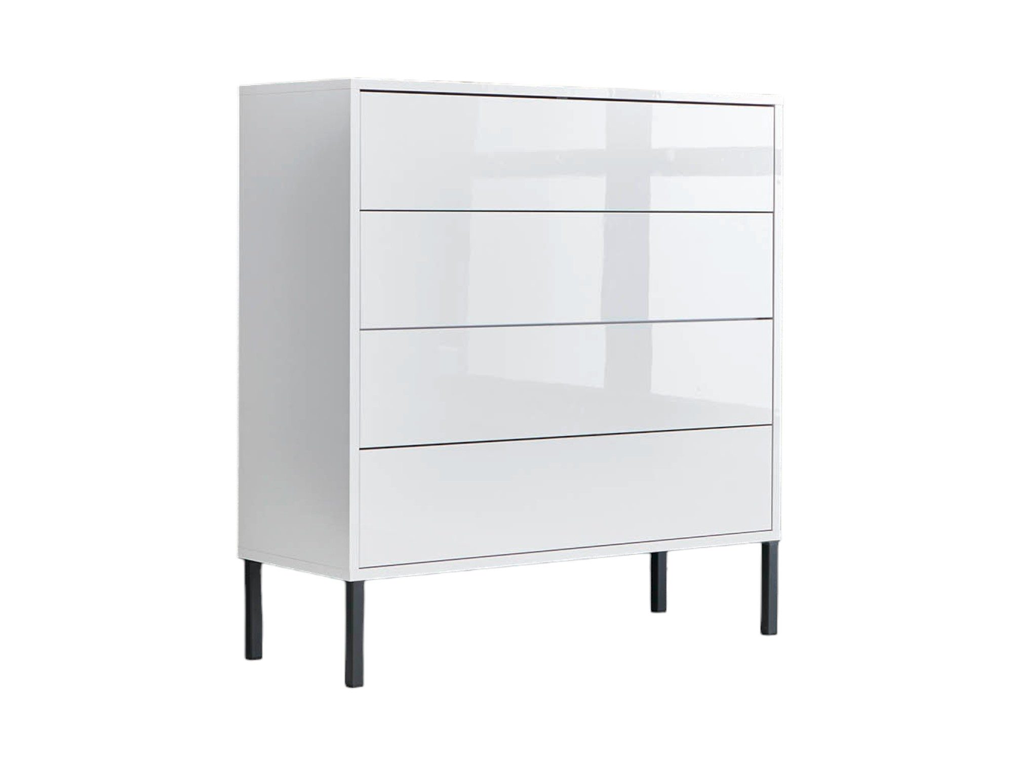 moebel-dich-auf Schubkastenkommode BEN 3 (mit 4 Metallfüßen, in verschiedenen Farben), Push-to-open-Funktion