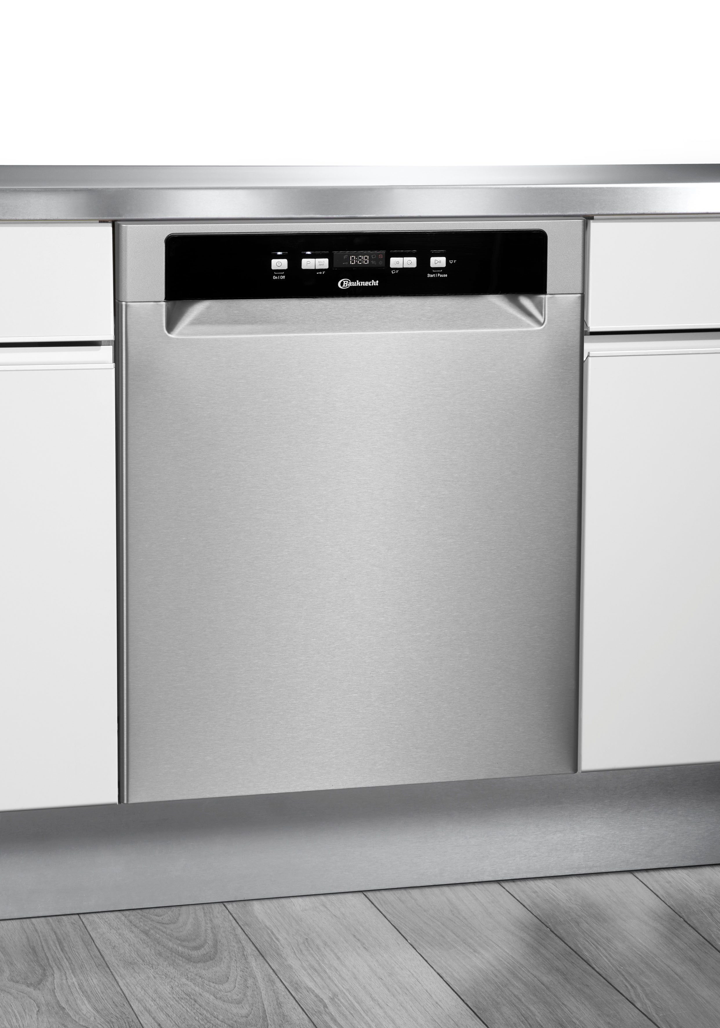BAUKNECHT Unterbaugeschirrspüler B0U D651A X, 14 Maßgedecke, ActiveDry – automatische Türöffnung für perfekt getrocknetes Geschirr