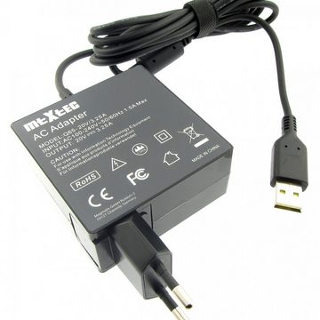 MTXtec Netzteil für LENOVO ADL65WCG, 20/5V, 3.25A, Stecker USB, 65W Notebook-Netzteil (Stecker: USB, Ausgangsleistung: 65 W)