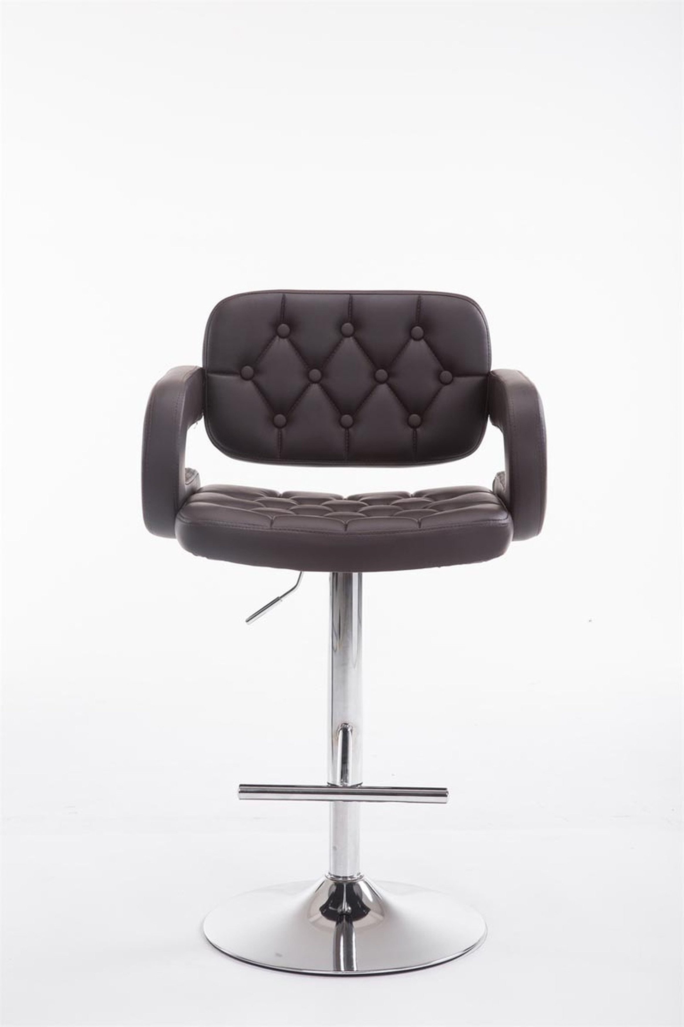 TPFLiving Barhocker Kunstleder (Barstuhl mit Rückenlehne günstig online kaufen