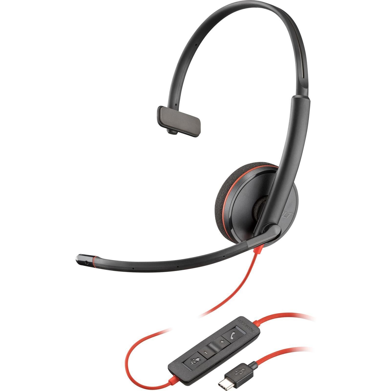 Poly Blackwire 3210 - 3200 Series - Headset - On-E Headset