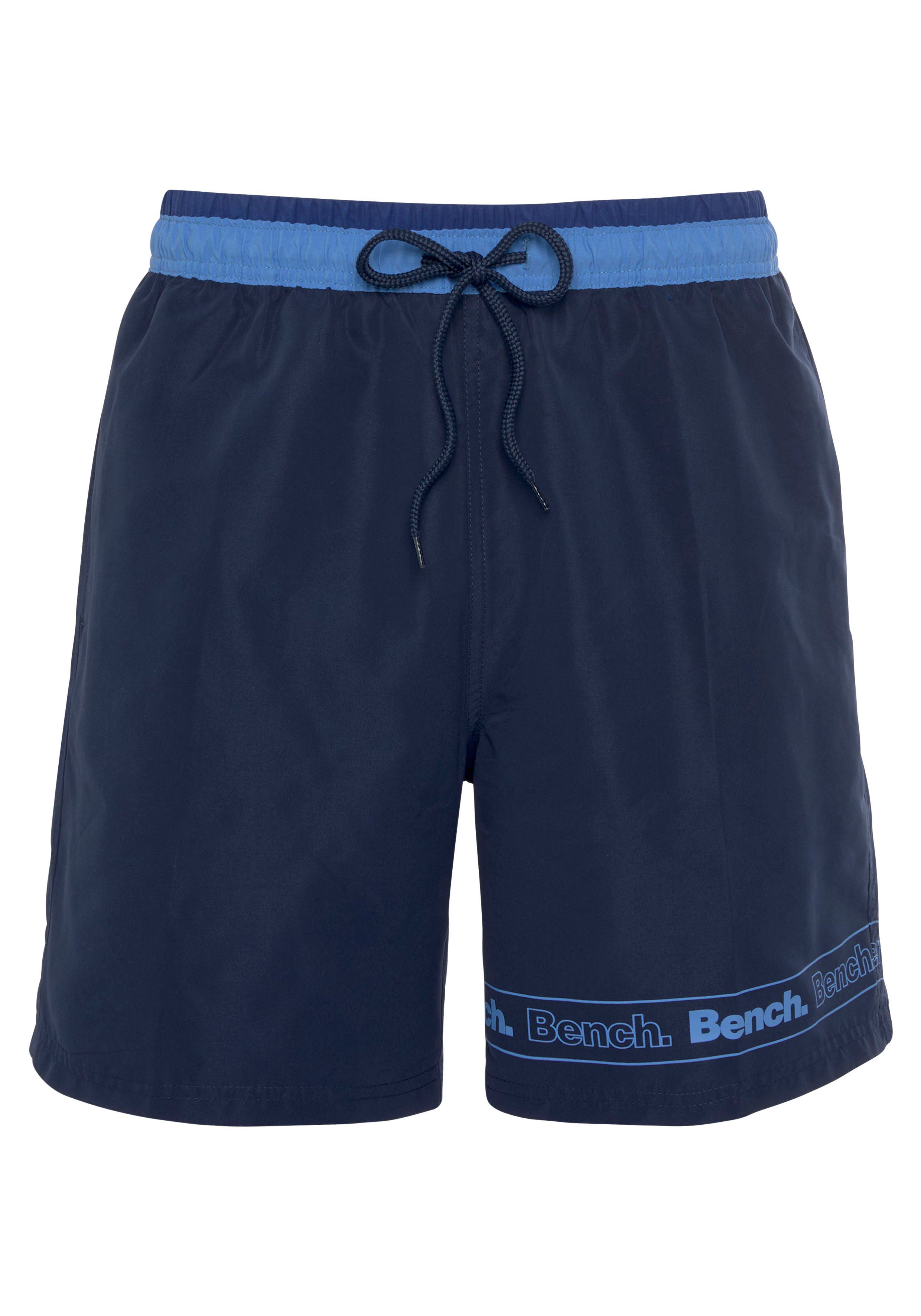 Bench. Badeshorts mit Markenschriftzug günstig online kaufen