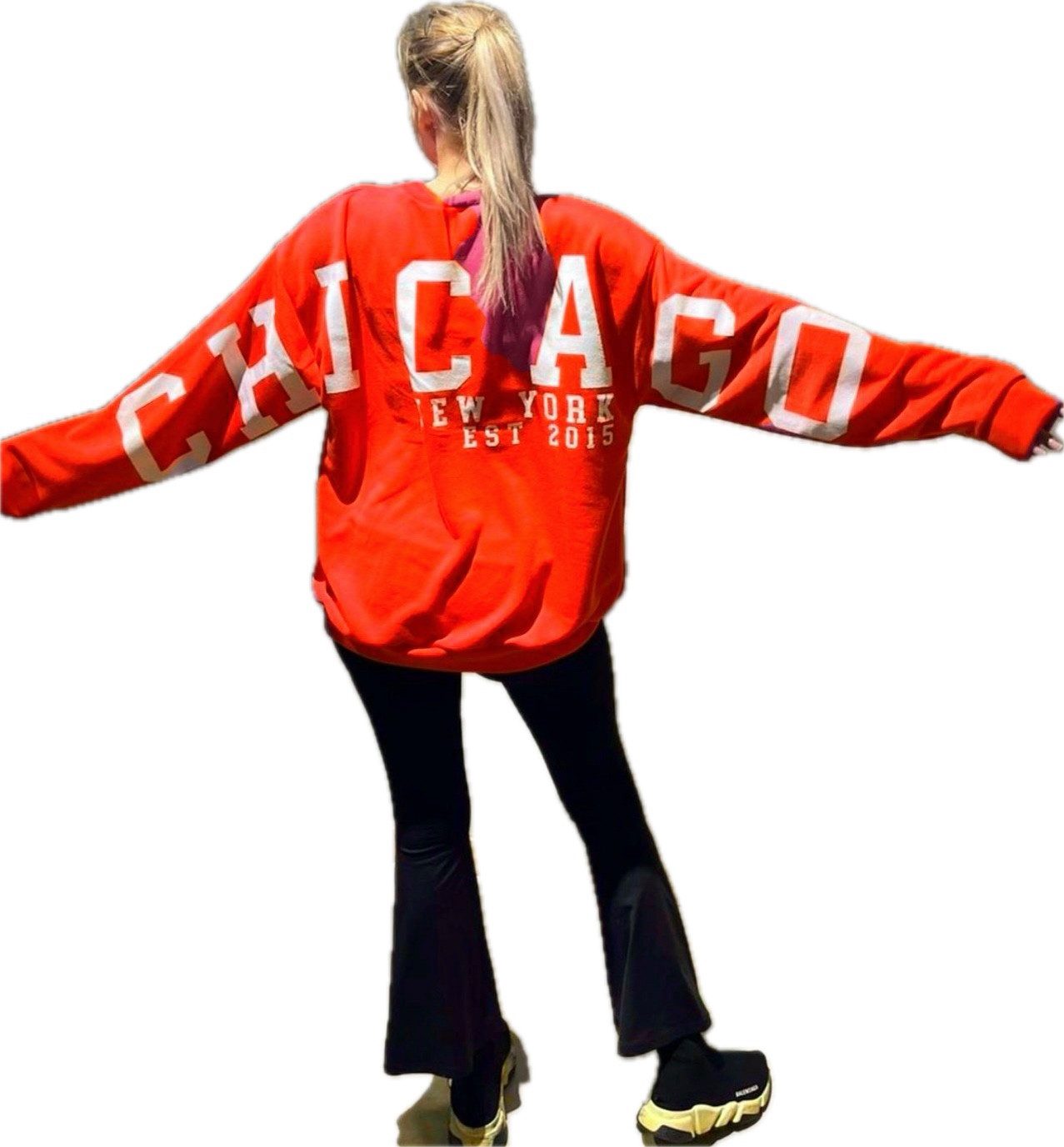 Worldclassca Longsweatshirt Worldclassca Oversized Sweatshirt CHICAGO günstig online kaufen