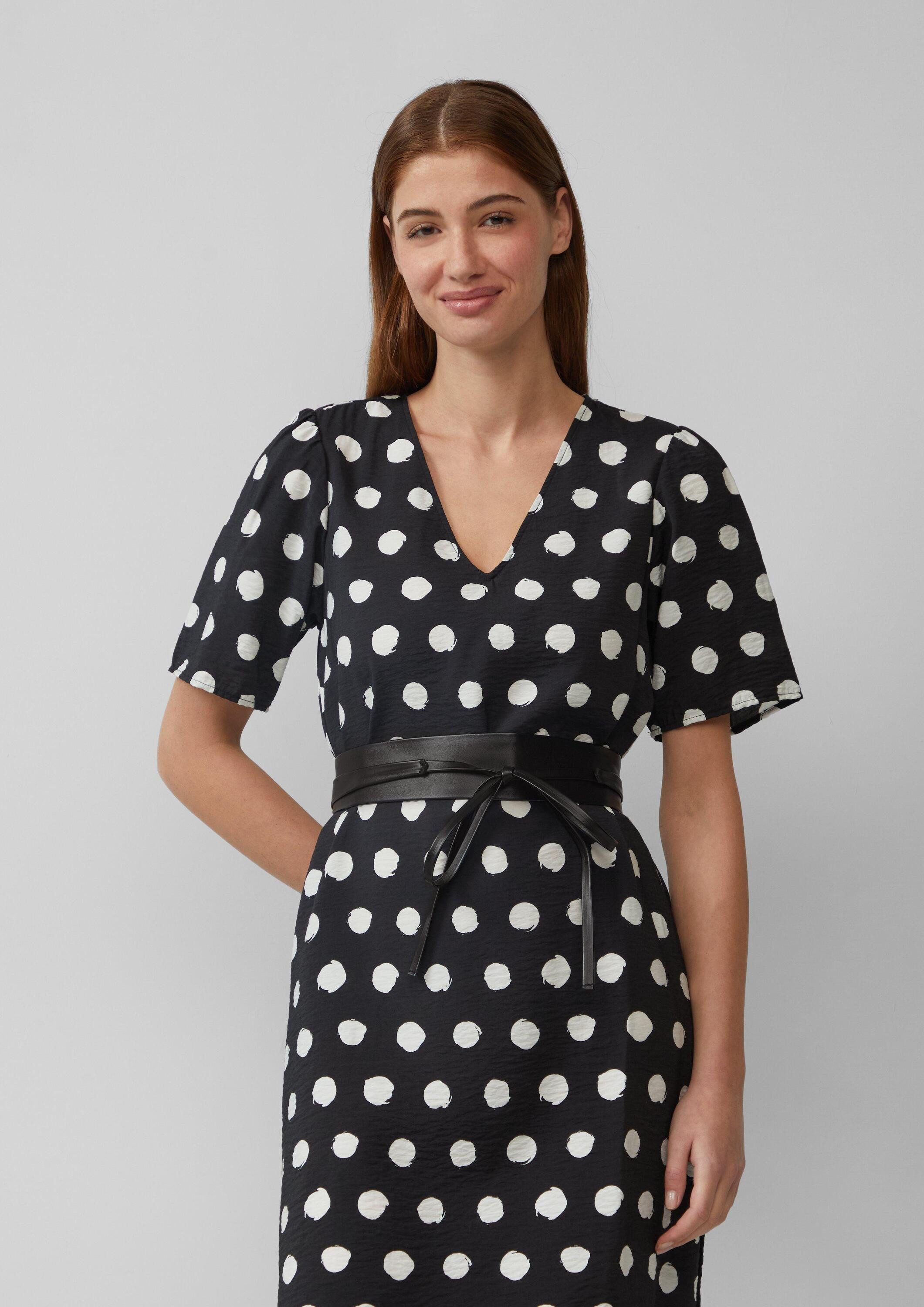 s.Oliver Ledergürtel Taillengürtel Gürtel aus Lederimitat mit Bindeband günstig online kaufen