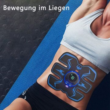 Dekorative EMS-Bauchmuskeltrainer EMS Trainingsgerät,Bauchmuskeltrainer,Stimulation Armtrainer, (3-tlg), USB wiederaufladbarer tragbarer Muskelstimulator