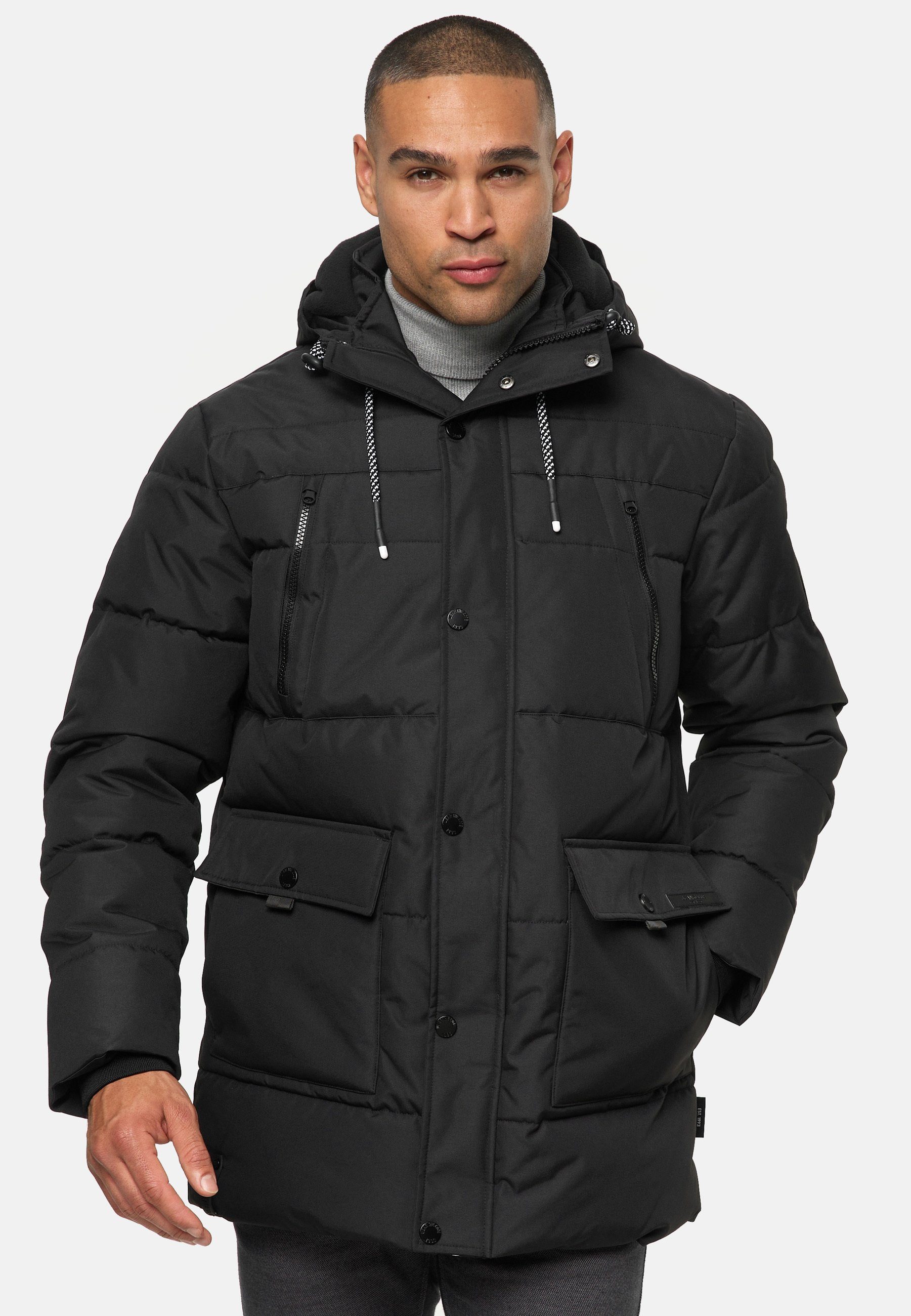 Indicode Steppjacke Herren INWess Herrenjacke Daunen-Optik