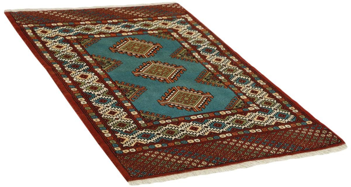 mm Nain Perserteppich, 6 Orientteppich Trading, / Handgeknüpfter Orientteppich Turkaman rechteckig, Höhe: 82x125