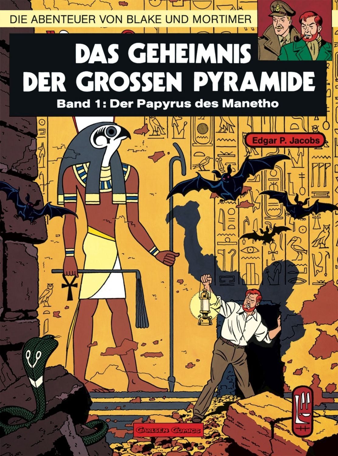 Blake und Mortimer 1: Das Geheimnis der großen Pyramide / Edgar-Pierre Jacobs, Teil 1 - Der Papyrus des Manetho