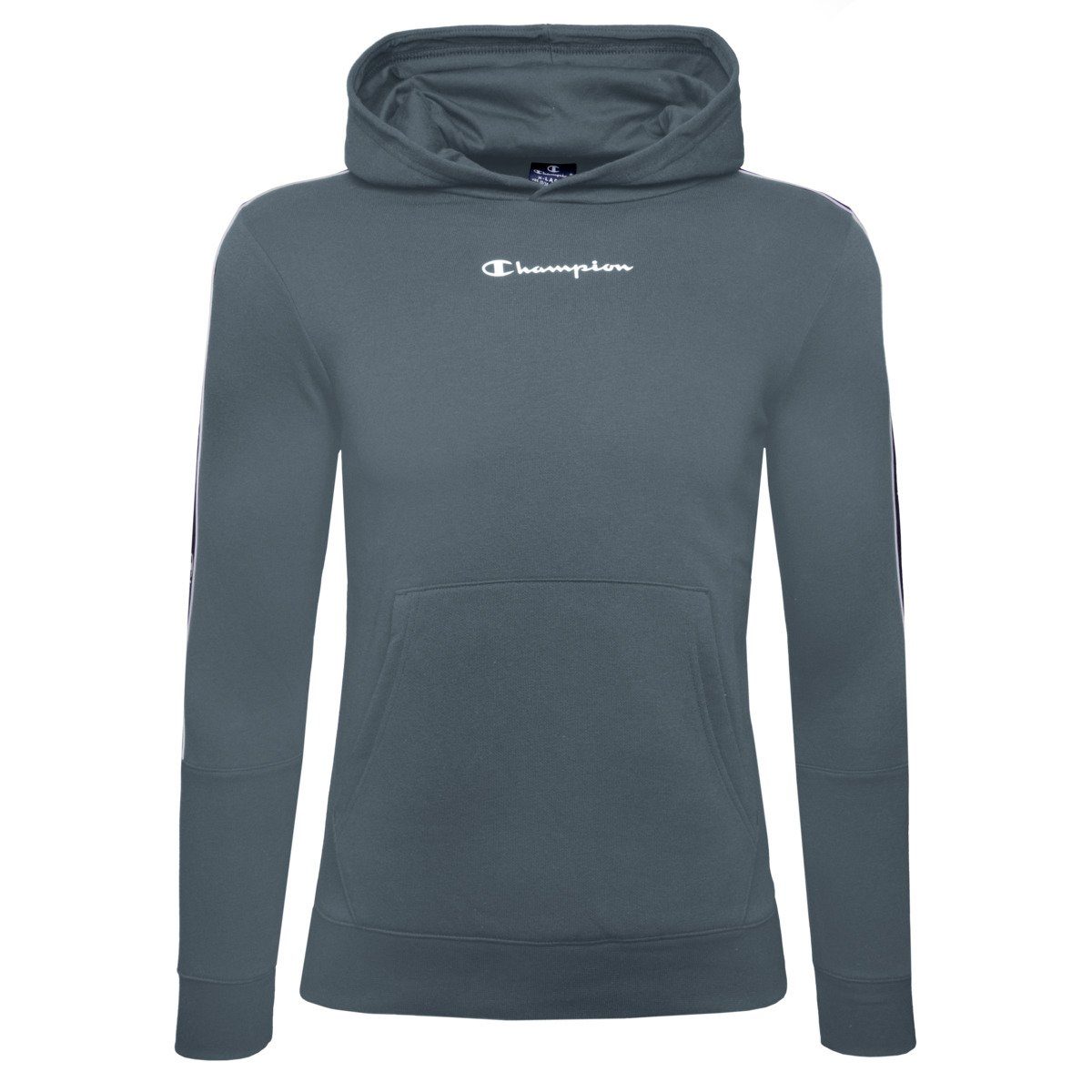 Kapuzenpullover Jungen Champion Hooded grau