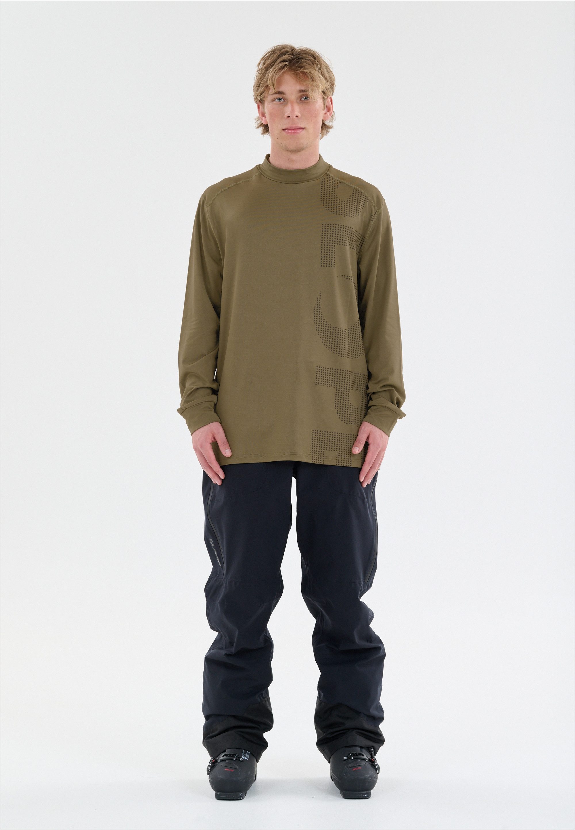 SLOPE Langarmshirt Riggs mit atmungsaktiver Eigenschaft