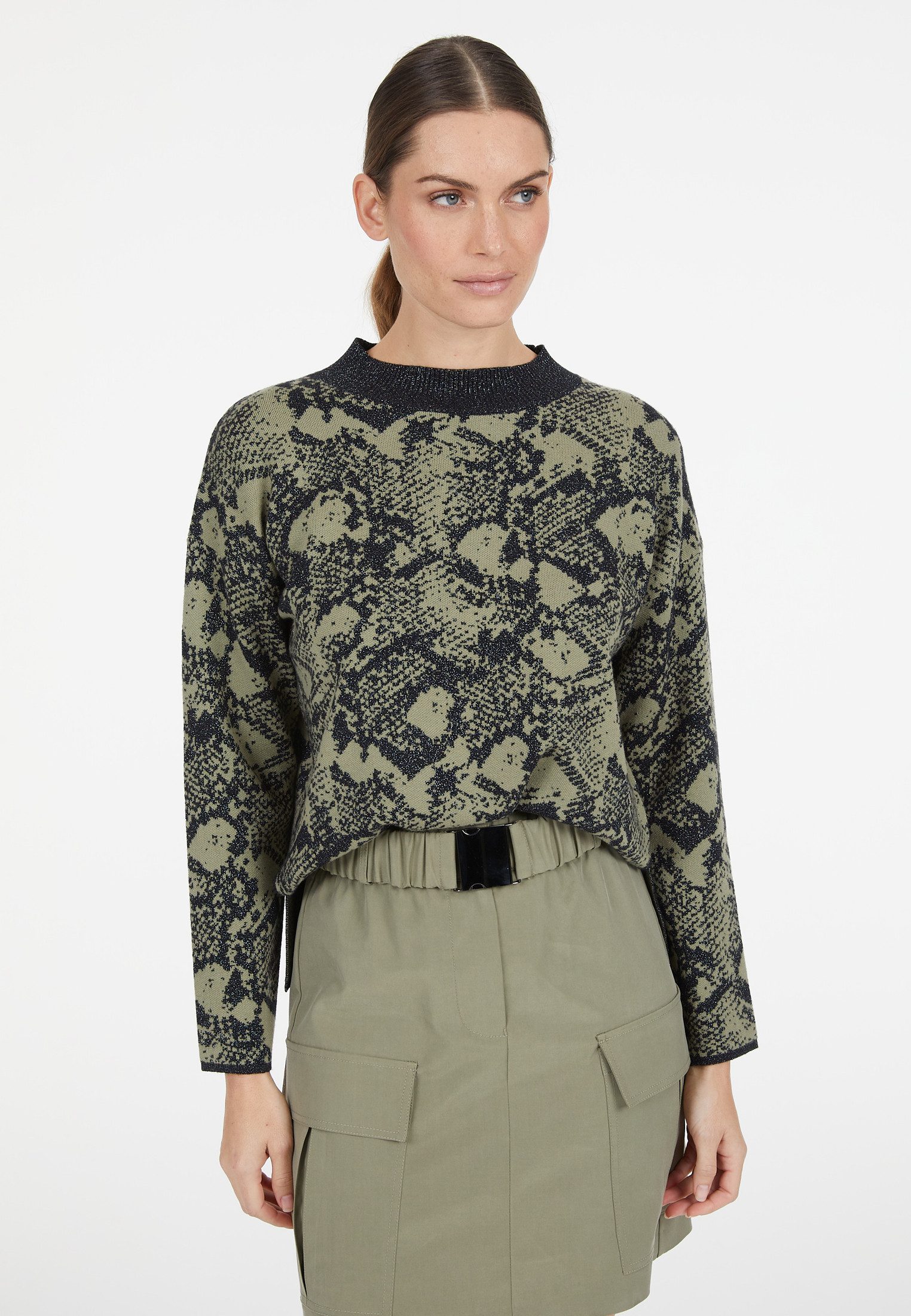 MARC AUREL Stehkragenpullover günstig online kaufen