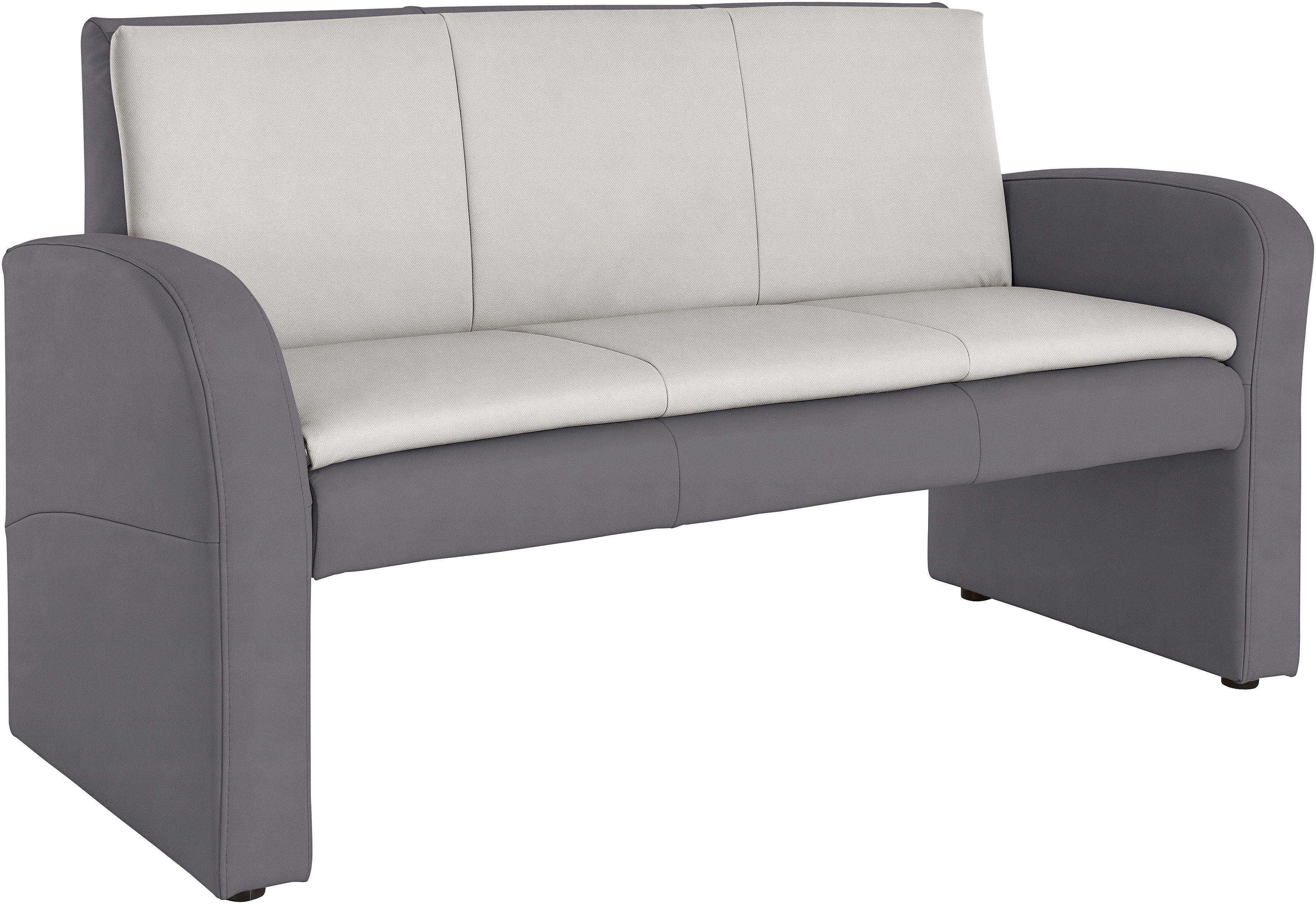 exxpo - sofa fashion Polsterbank Cortado, elegant und zeitlos, bequem, hohe Bodenfreiheit, schöne Detailverarbeitung, wahlweise Lederbezug