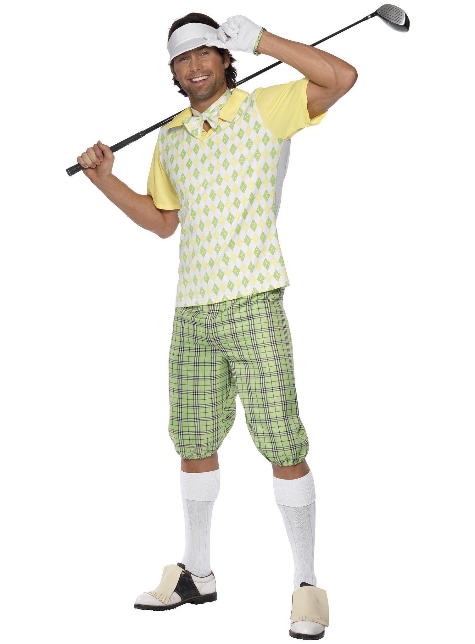 Smiffys Kostüm Pro Golfer, Damit verbessert sich Dein Handicap garantiert!