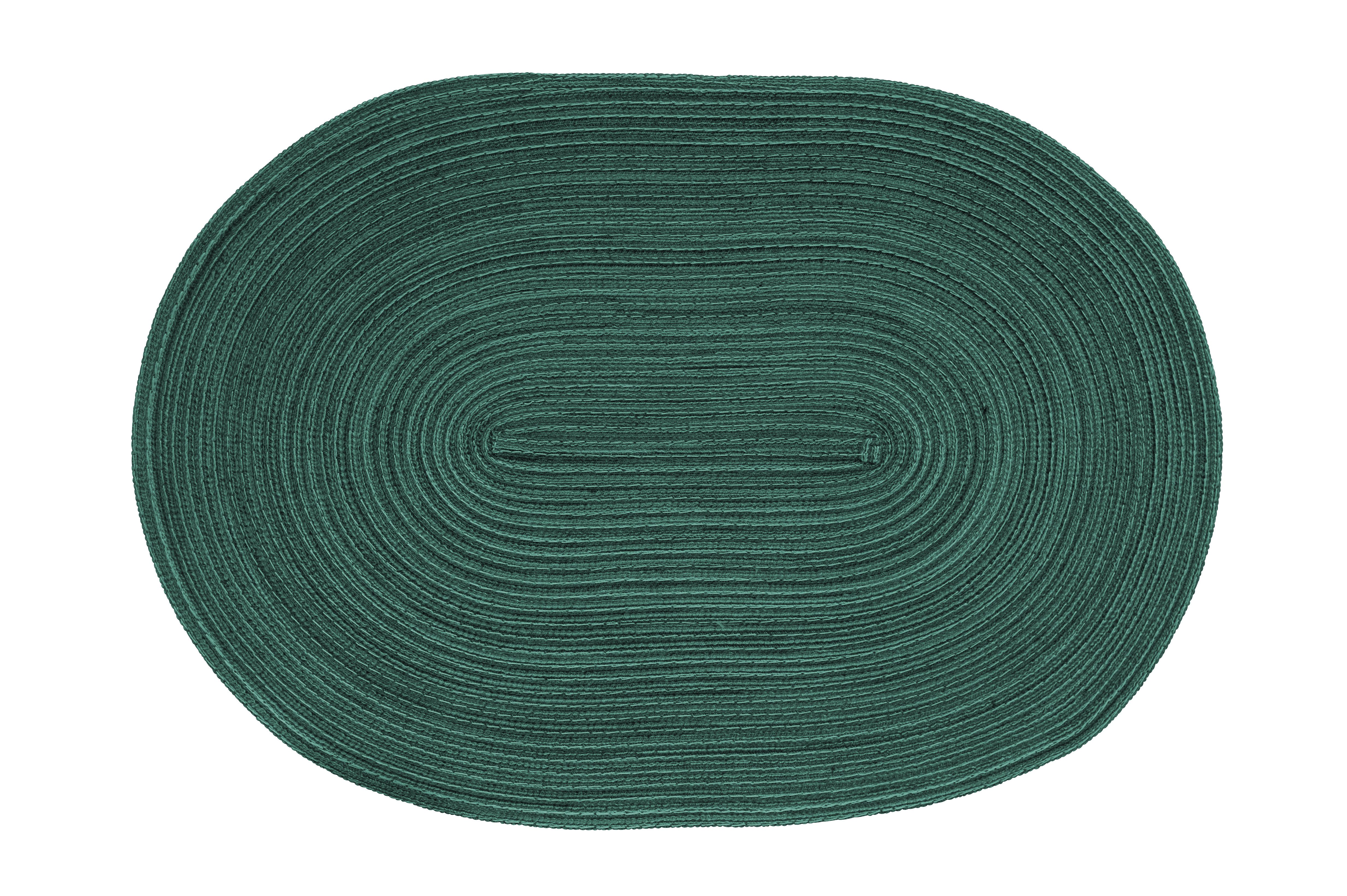 Platzset Tischset 12er Set Samba Oval 048/033 forest