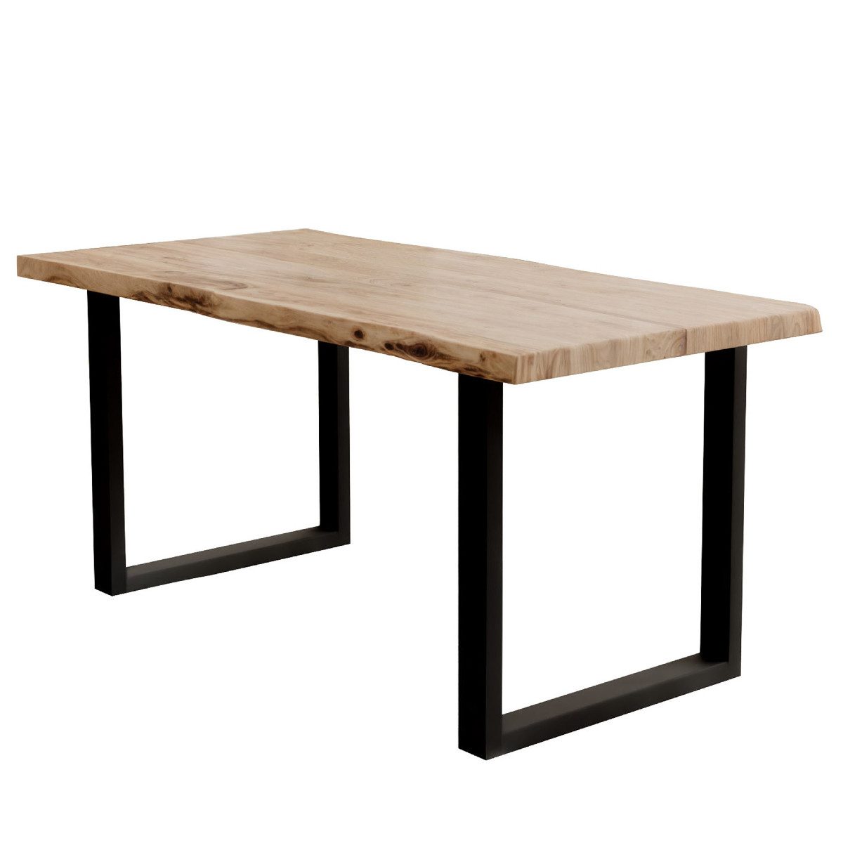 Liadomo Baumkantentisch Helsinki, natürliche Baumkante, Massivholztischplat günstig online kaufen