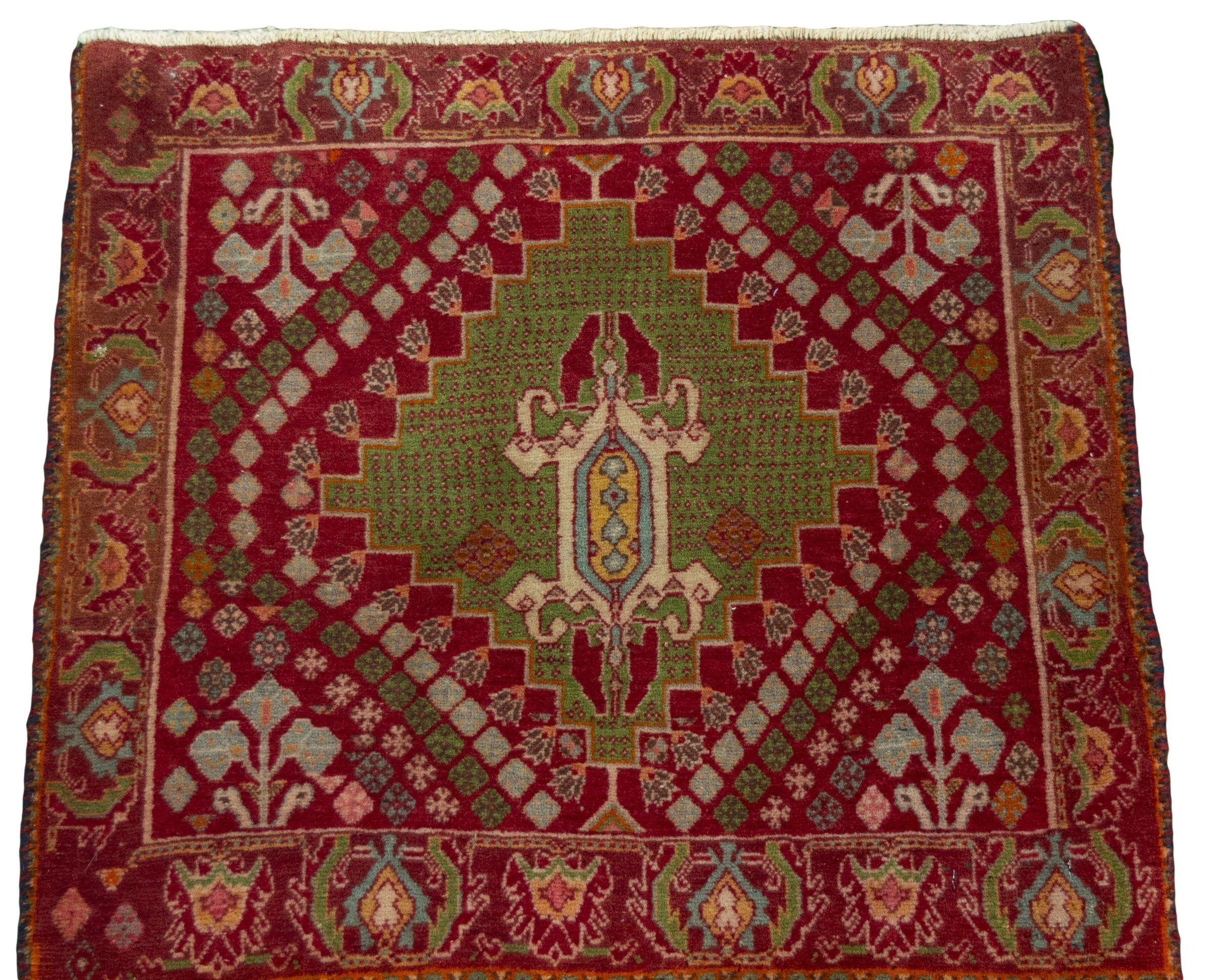 Nain Trading Orientteppich Shiraz 65x63 Handgeknüpfter Orientteppich / Perserteppich Quadratisch, quadratisch, Höhe: 10 mm