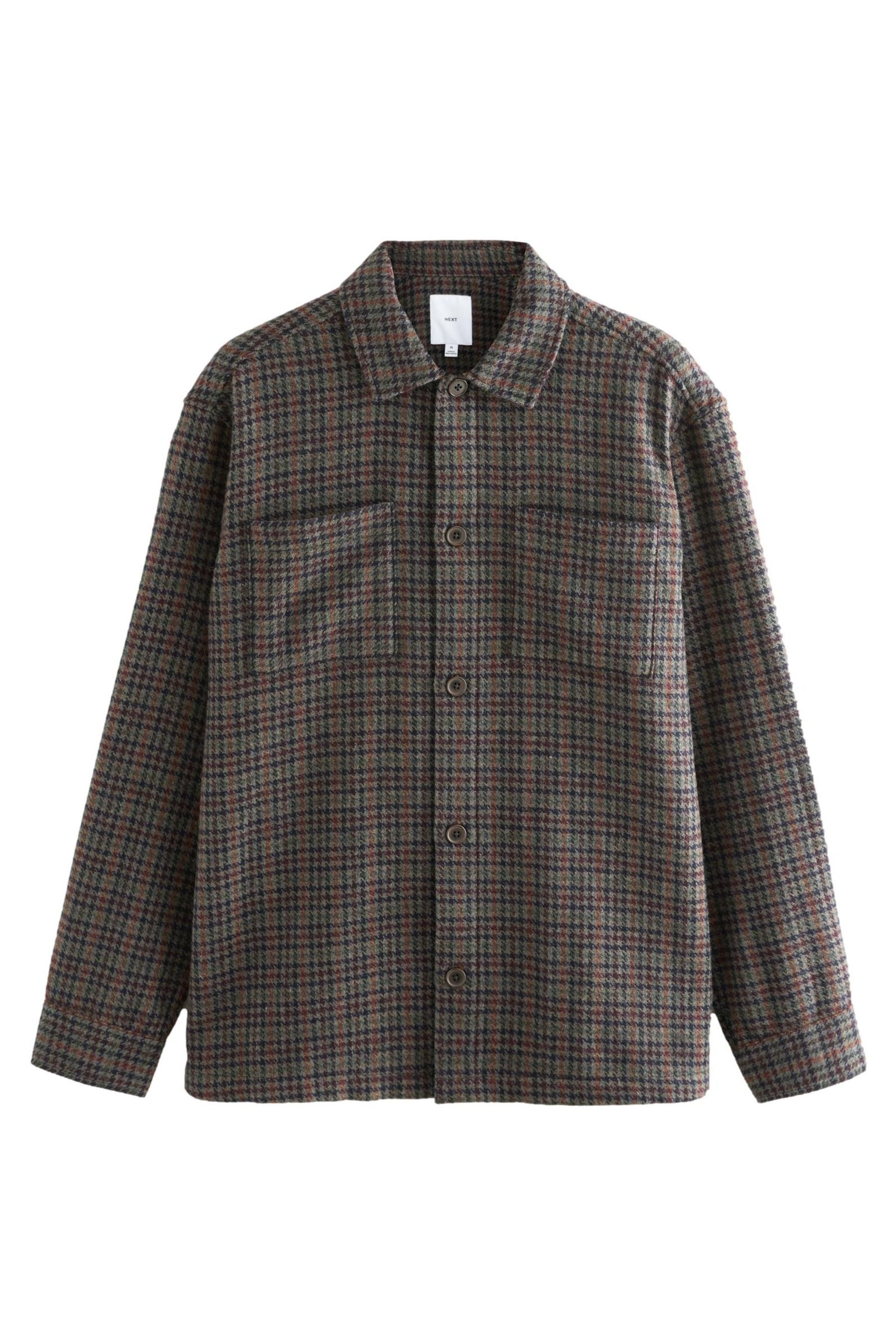 Next Hemdjacke Hemdjacke im Hahnentrittkaromuster (1-St) günstig online kaufen