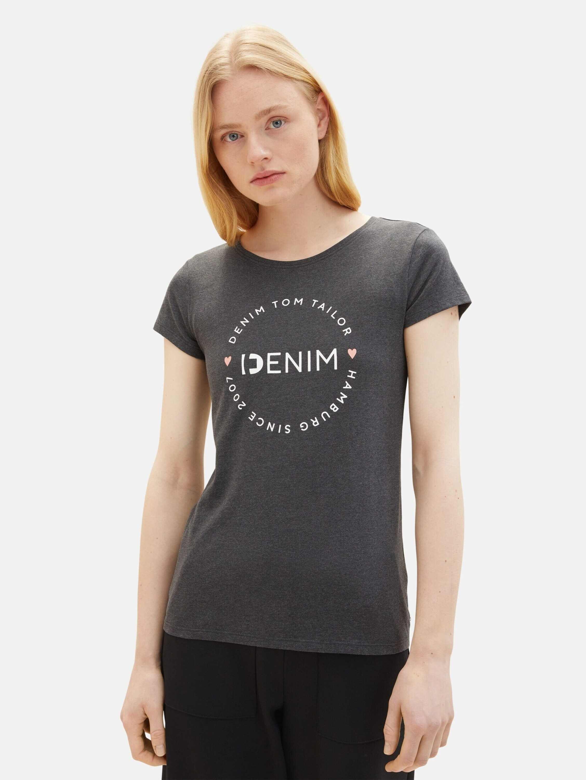 TOM TAILOR Denim T-Shirt (Packung, 2-tlg., günstig online kaufen