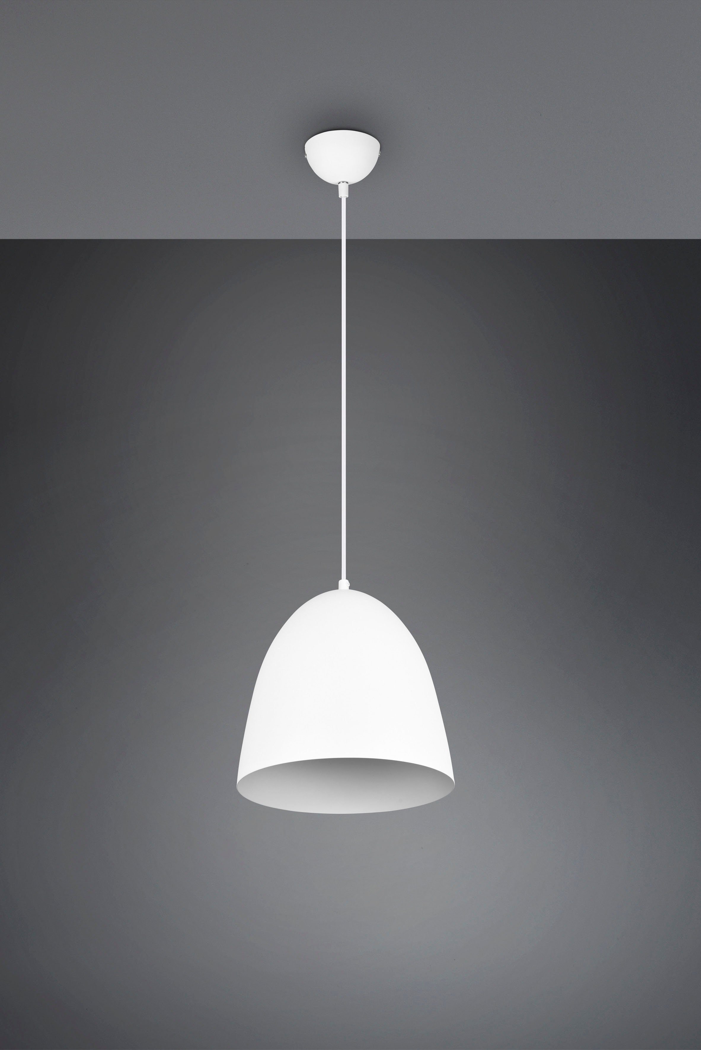 Reality Leuchten Pendelleuchte Tilda, ohne Leuchtmittel, warmweiß - kaltweiß, elegante Hängelampe, max 150cm höhenverstellbar, exkl 1xE27 max 40W