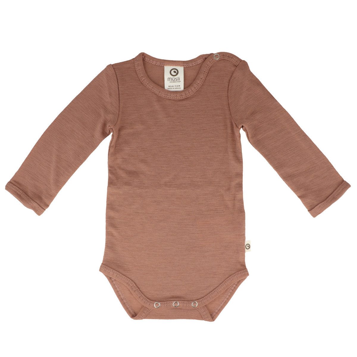 Müsli by GREEN COTTON Langarmbody 1582041800 Mädchen (1-tlg) Langarm Einteiler, Body, Longsleeve-Body, Bodysuit, Stretchbody