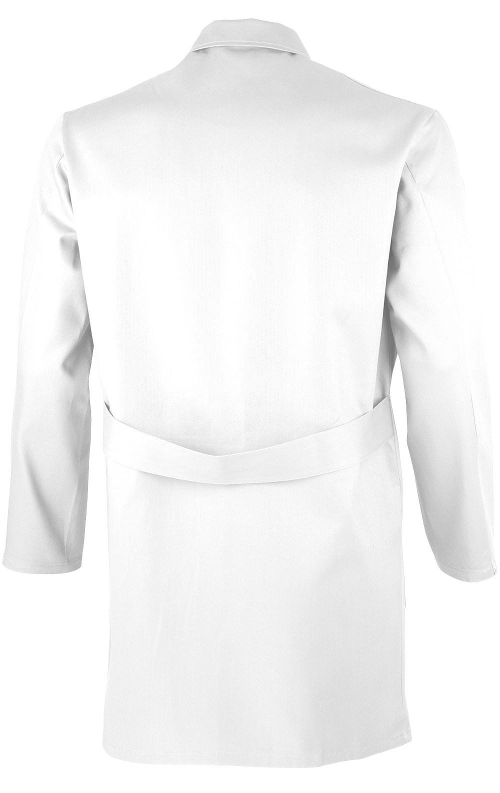 Qualitex Workwear Arbeitsjacke classical Berufsmantel - BW 270 - Strapazierfähig aus reiner Baumwolle (1-St) klassischer Laborkittel mit 4 Taschen - Pflegeleicht - Waschbar