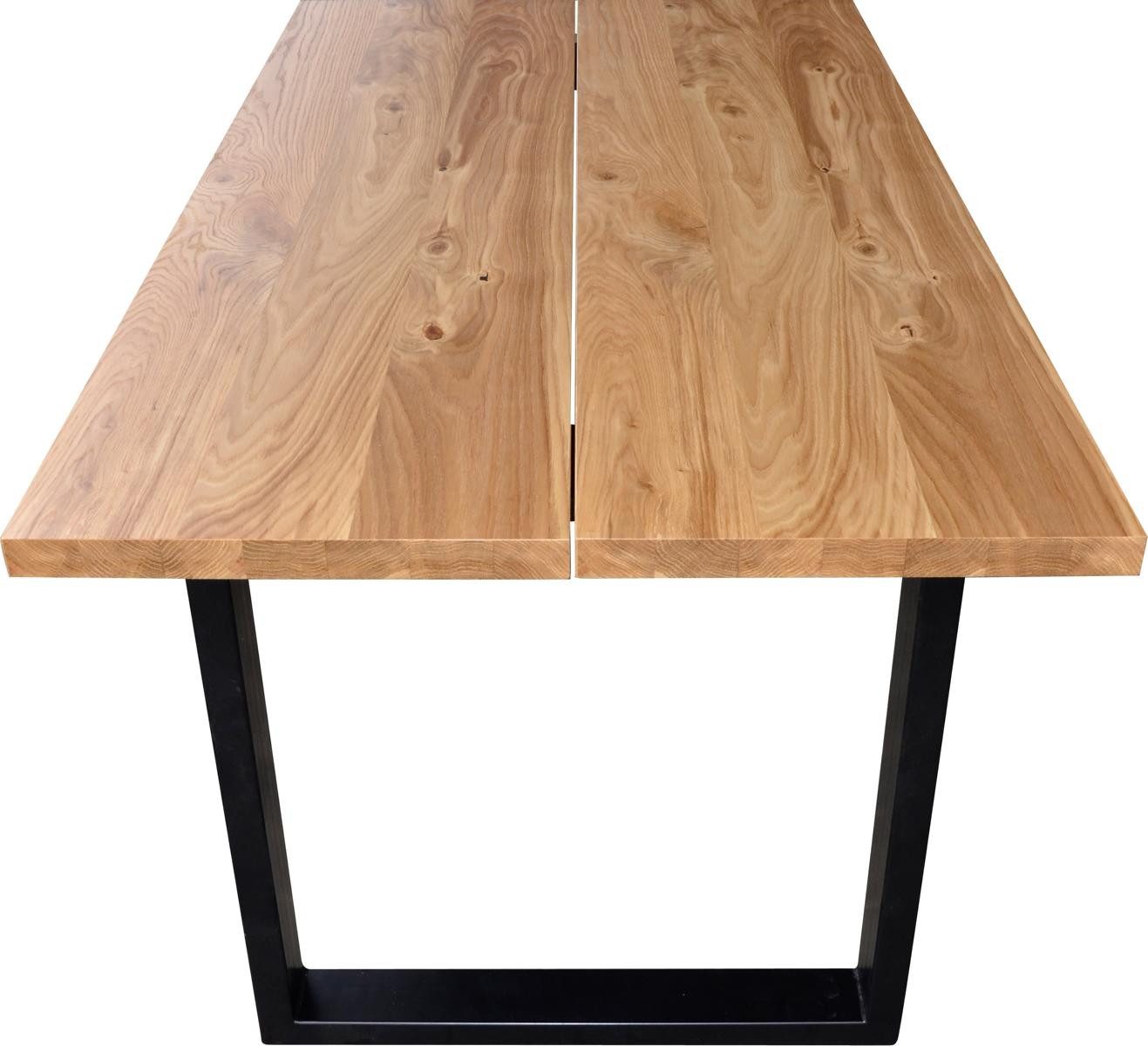 Xlmoebel Esstisch Tisch S7 aus Echtholz in Beige, vielseitig einsetzbar (Einzeltisch, 1-St., Esstisch), Hergestellt in Europa