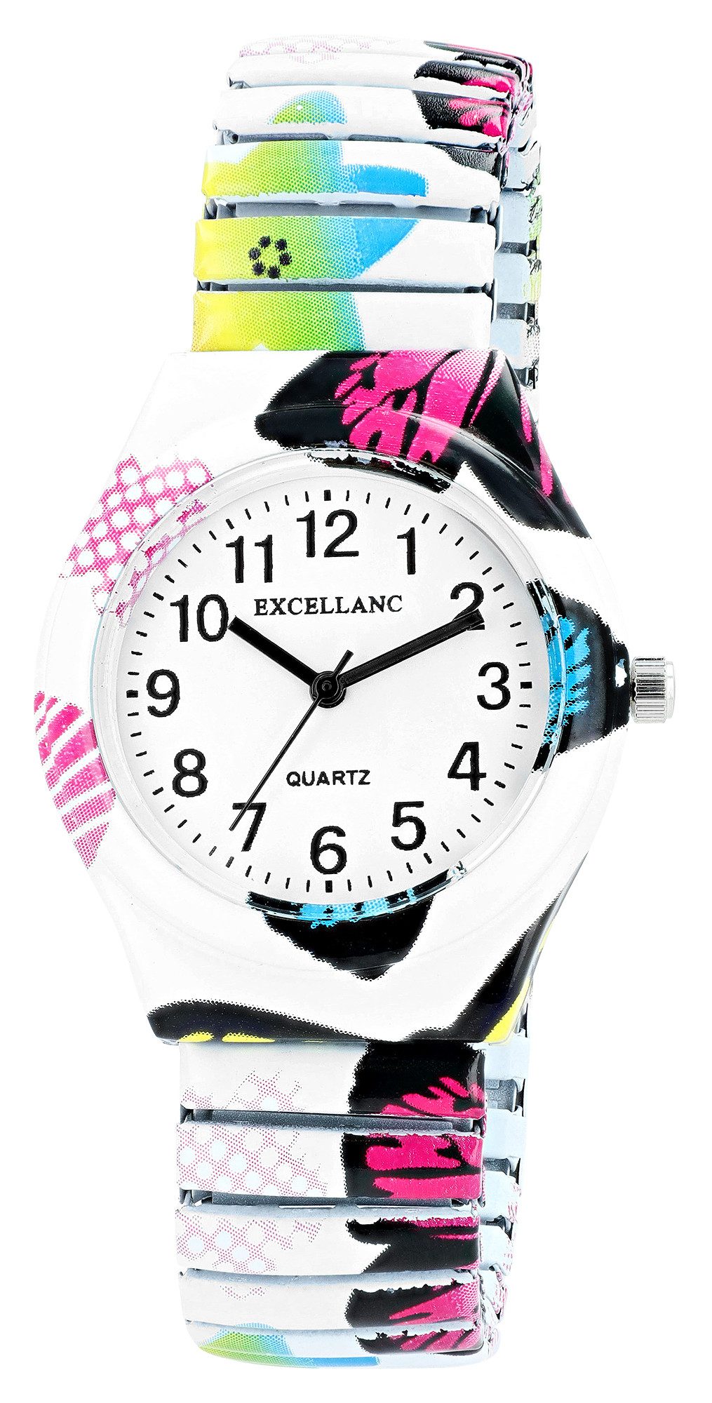 Excellanc Quarzuhr 1700080 Zugarmband, Metall/Edelstahl, verschiedene günstig online kaufen
