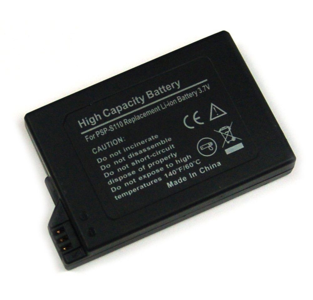 Akku PlayStation Lite wie (2. Generation), V), (3,7 Sony Portable akku500 PSP-S110 für Akku PSP