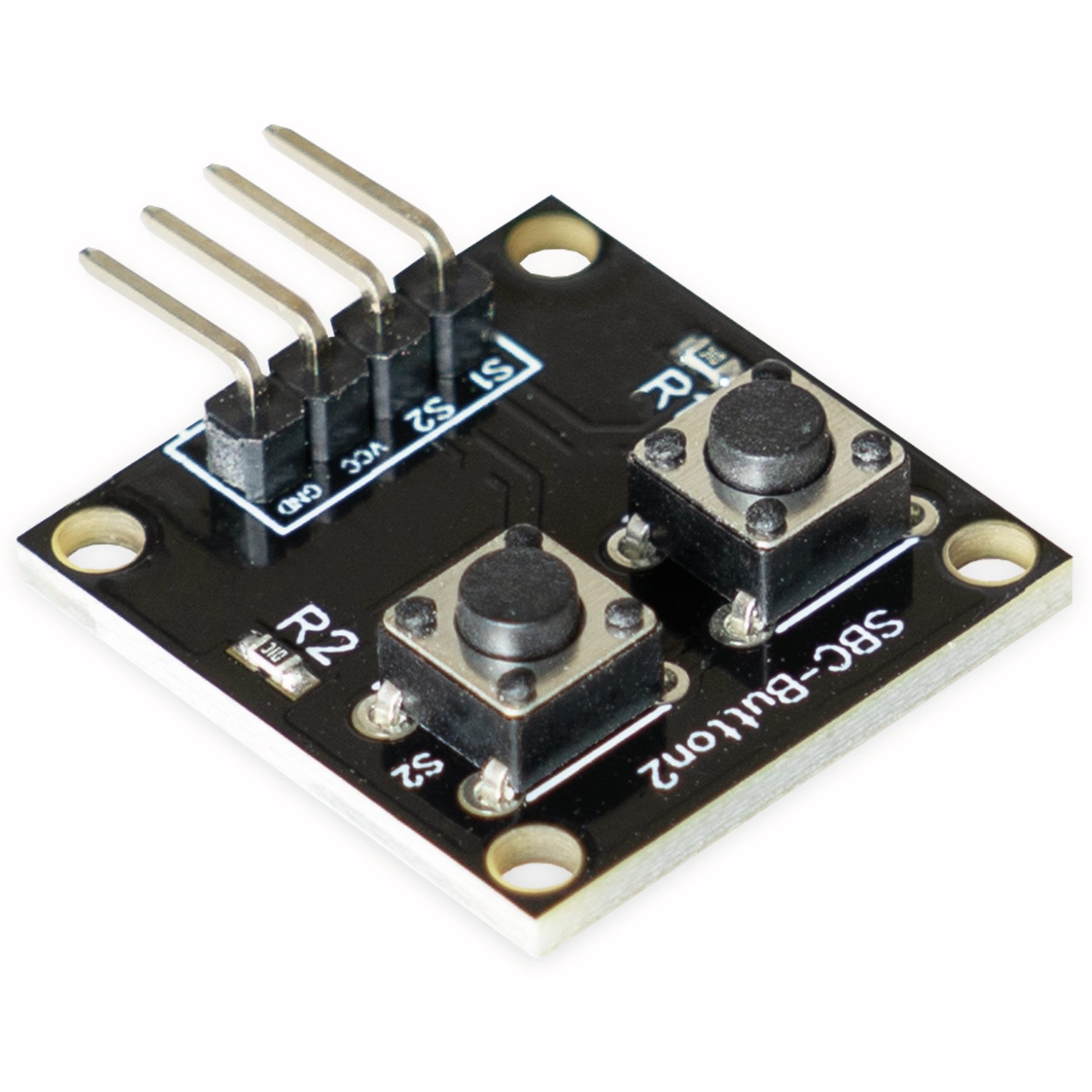 Schalter JOY-IT Platinenmodul für Raspberry Pi/Arduino mit 2 Druckknöpfen