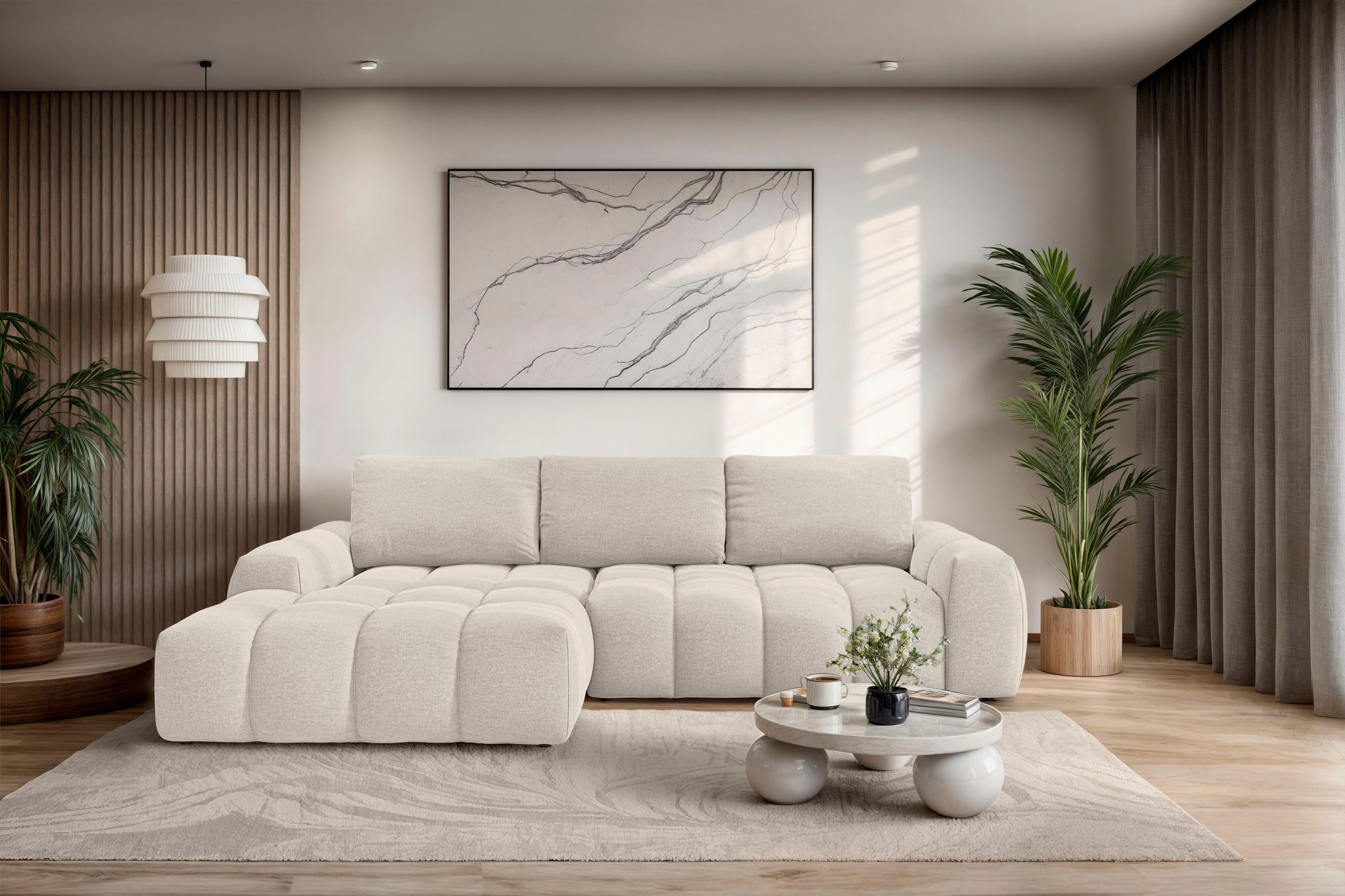 INOSIGN Ecksofa AZITA klein optionale Schlafsofa günstig online kaufen