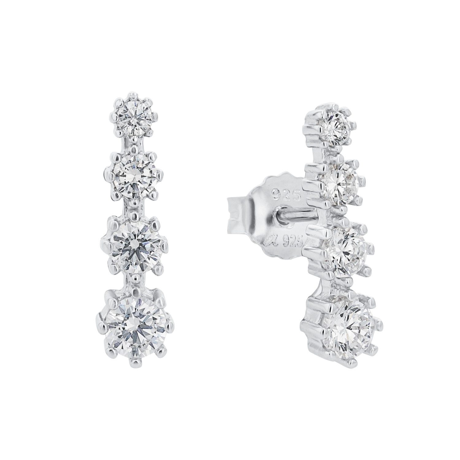 Amor Paar Ohrstecker Amor Ohrstecker (Ohrstecker, 4-tlg)