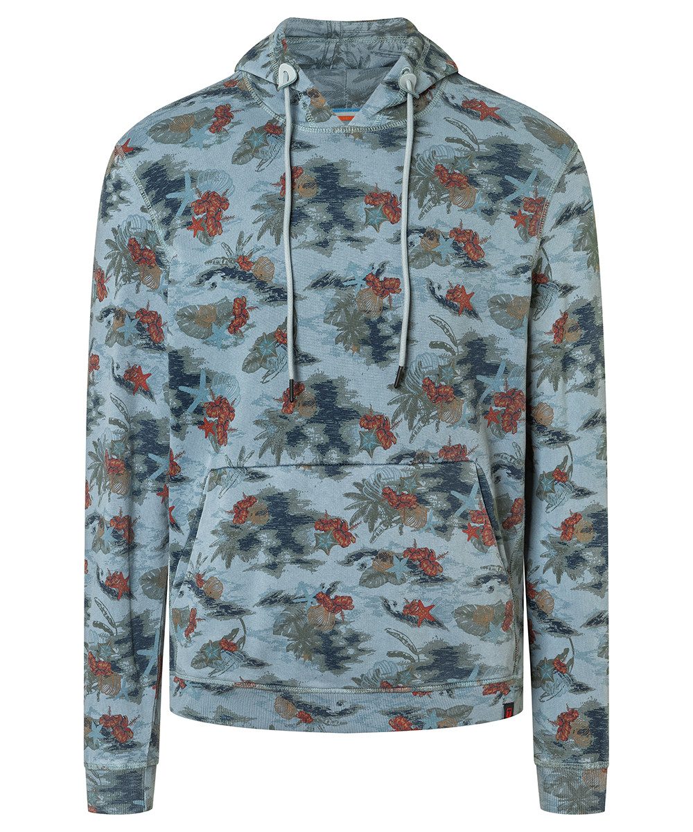 TIMEZONE Kapuzenpullover blue aop