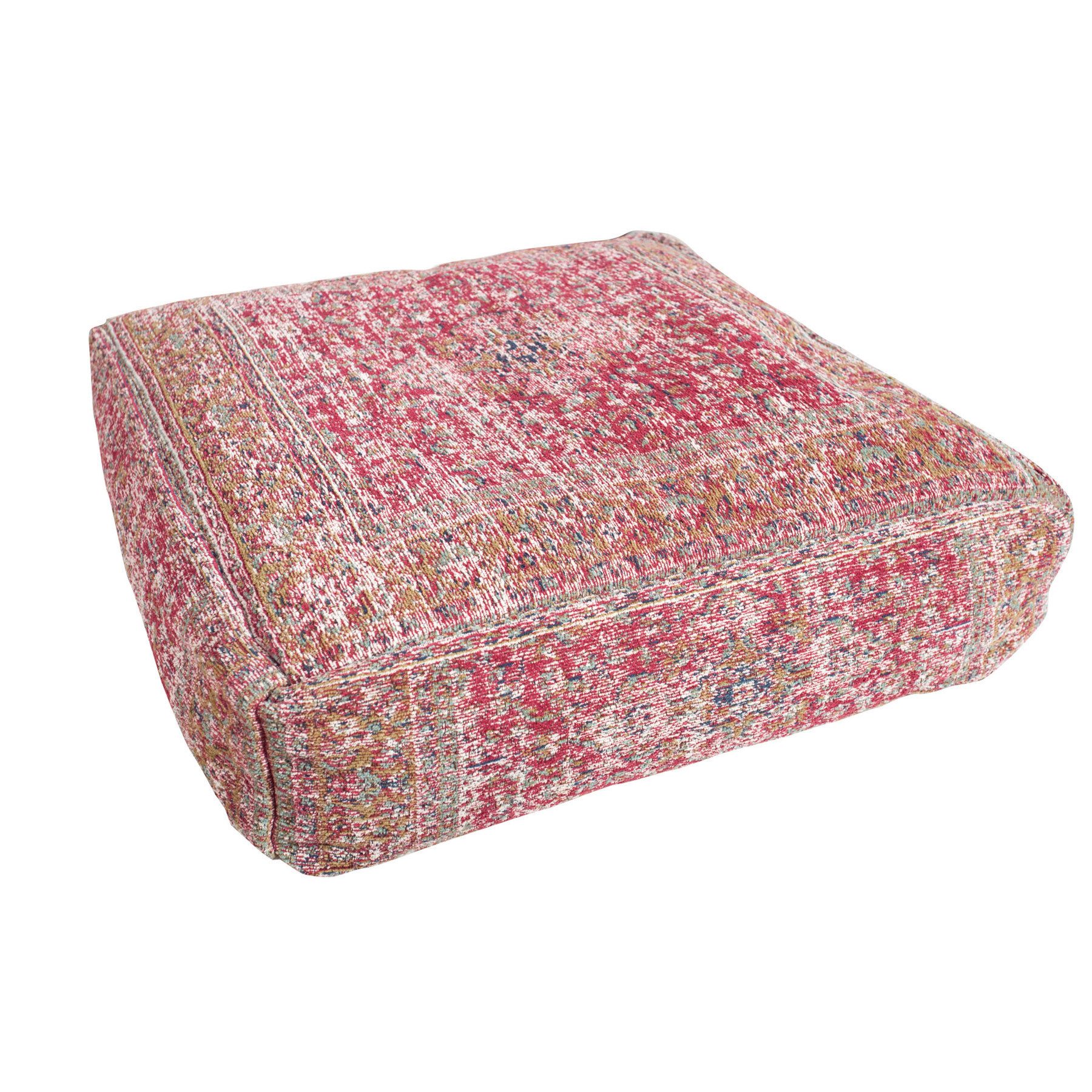 riess-ambiente Bodenkissen XL OLD MARRAKESCH 70cm rot, Sitzkissen · florale günstig online kaufen