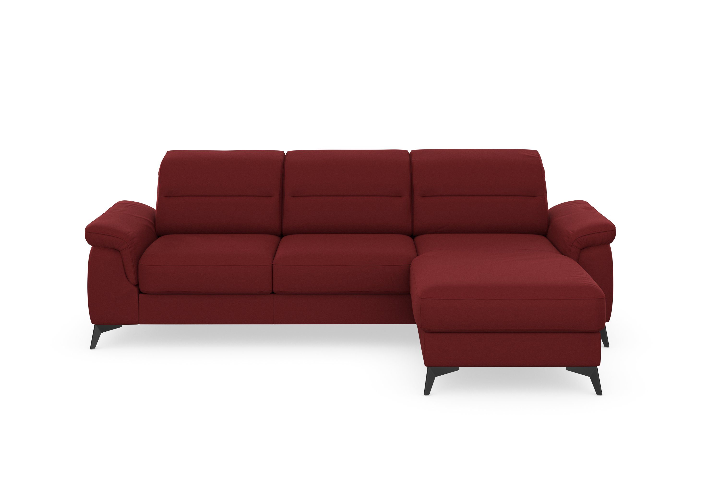 sit&more Ecksofa Sinatra, mit Recamiere, optional Armteilfunktion und mit Kopfteilverstellung