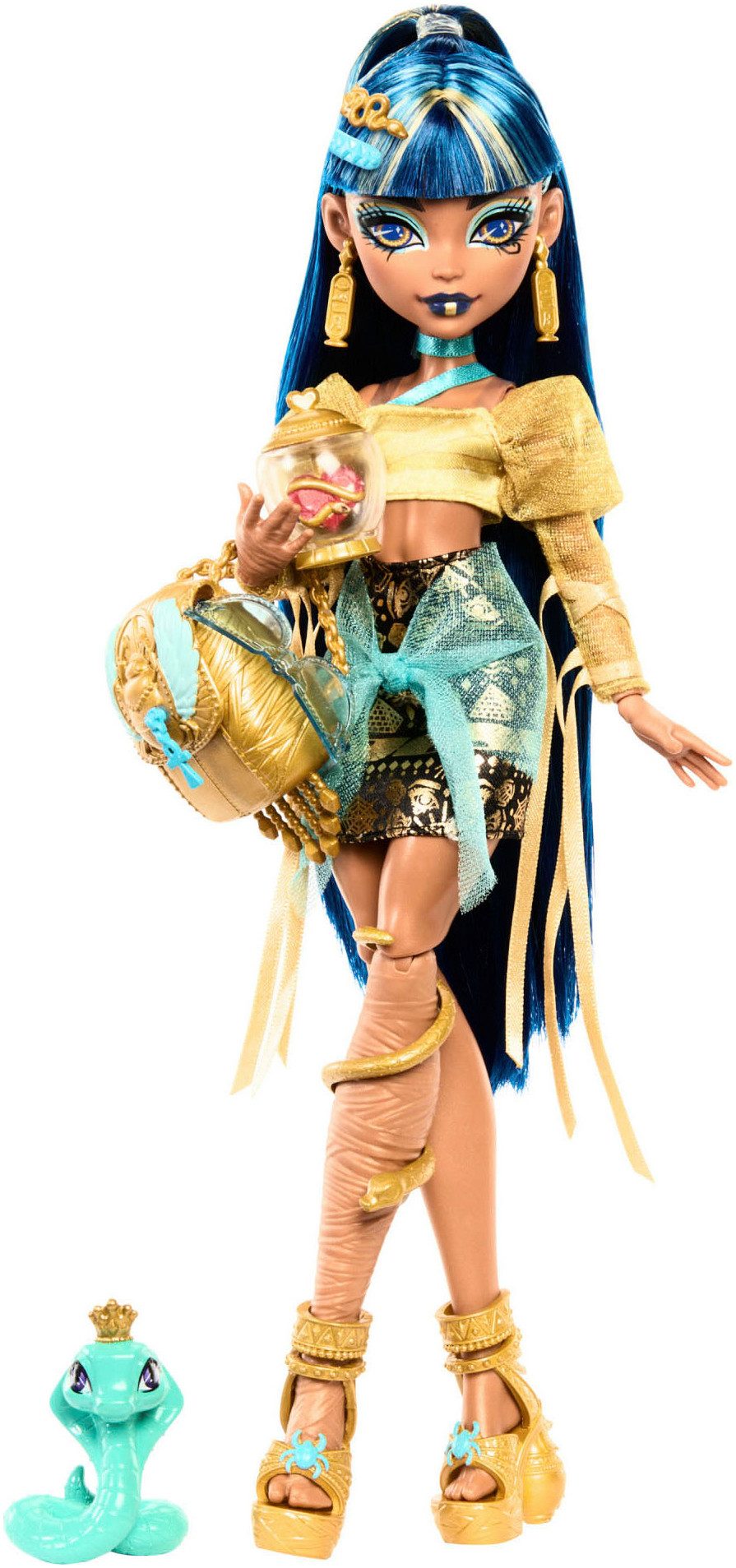 MonsterHigh™ Anziehpuppe Cleo de Nile mit Tier Hissette günstig online kaufen