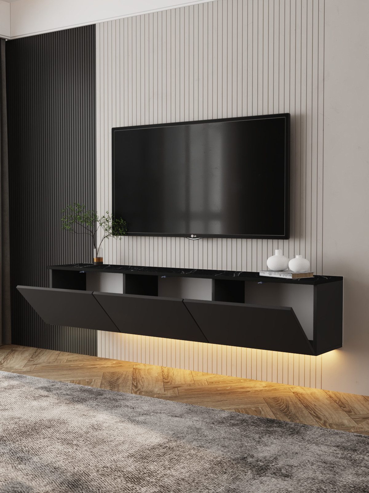 DEMA Home TV-Schrank Neon TV-Möbel mit günstig online kaufen