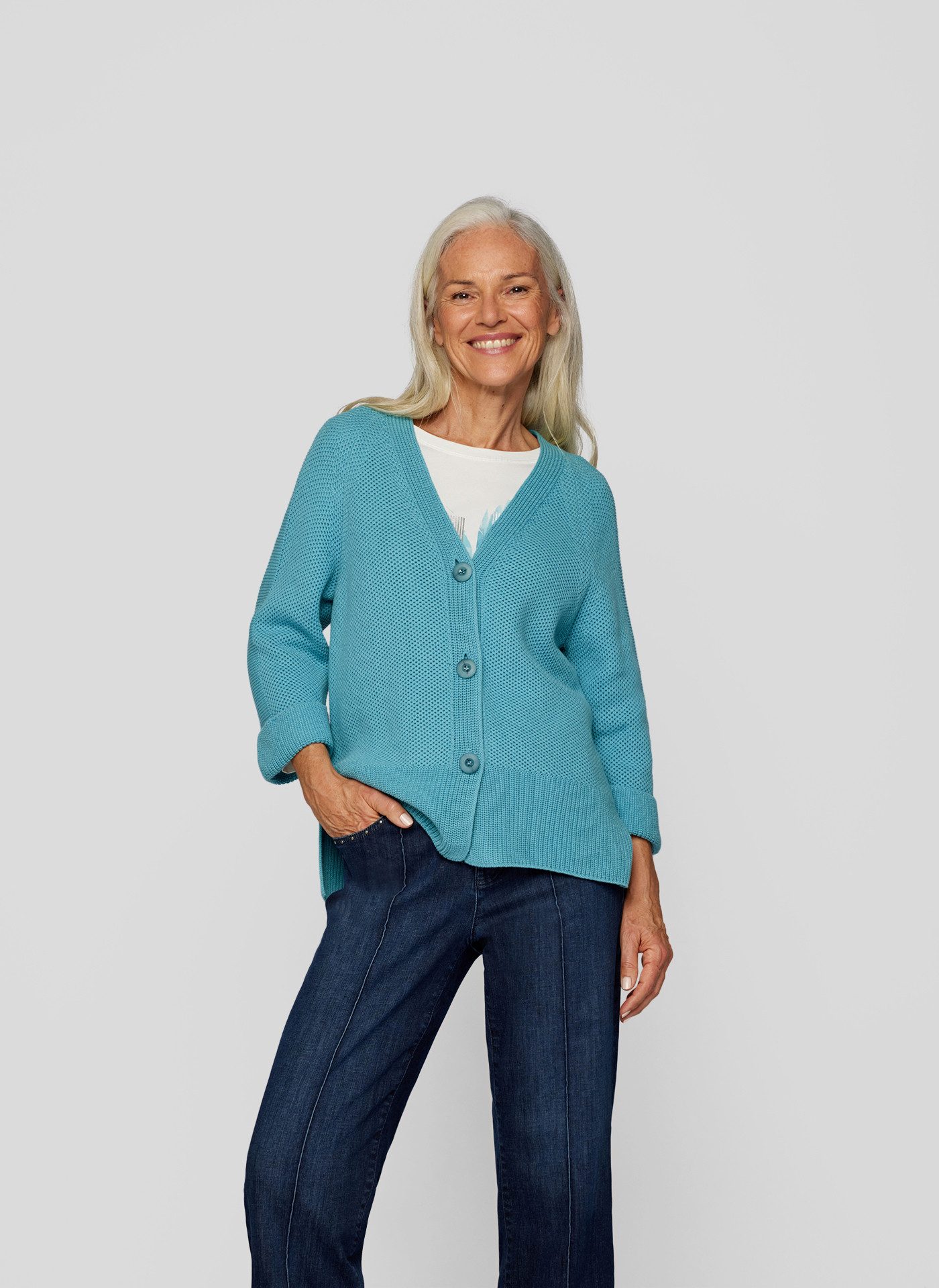 Rabe Strickjacke "Strickjacke" günstig online kaufen