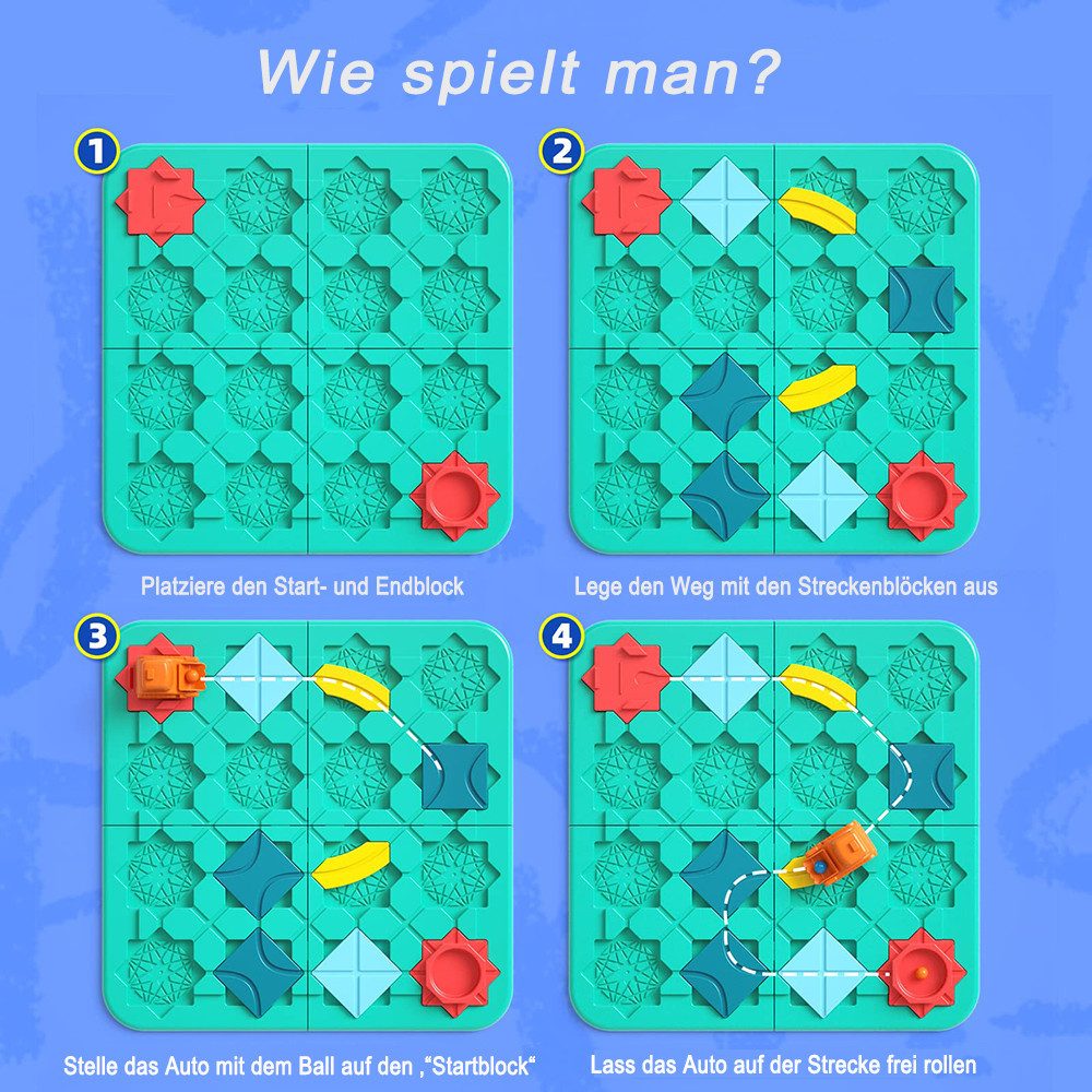 CLTYQ Lernspielzeug Kinderspielzeug Brettspiele-Logischer Straßenbauer groß günstig online kaufen