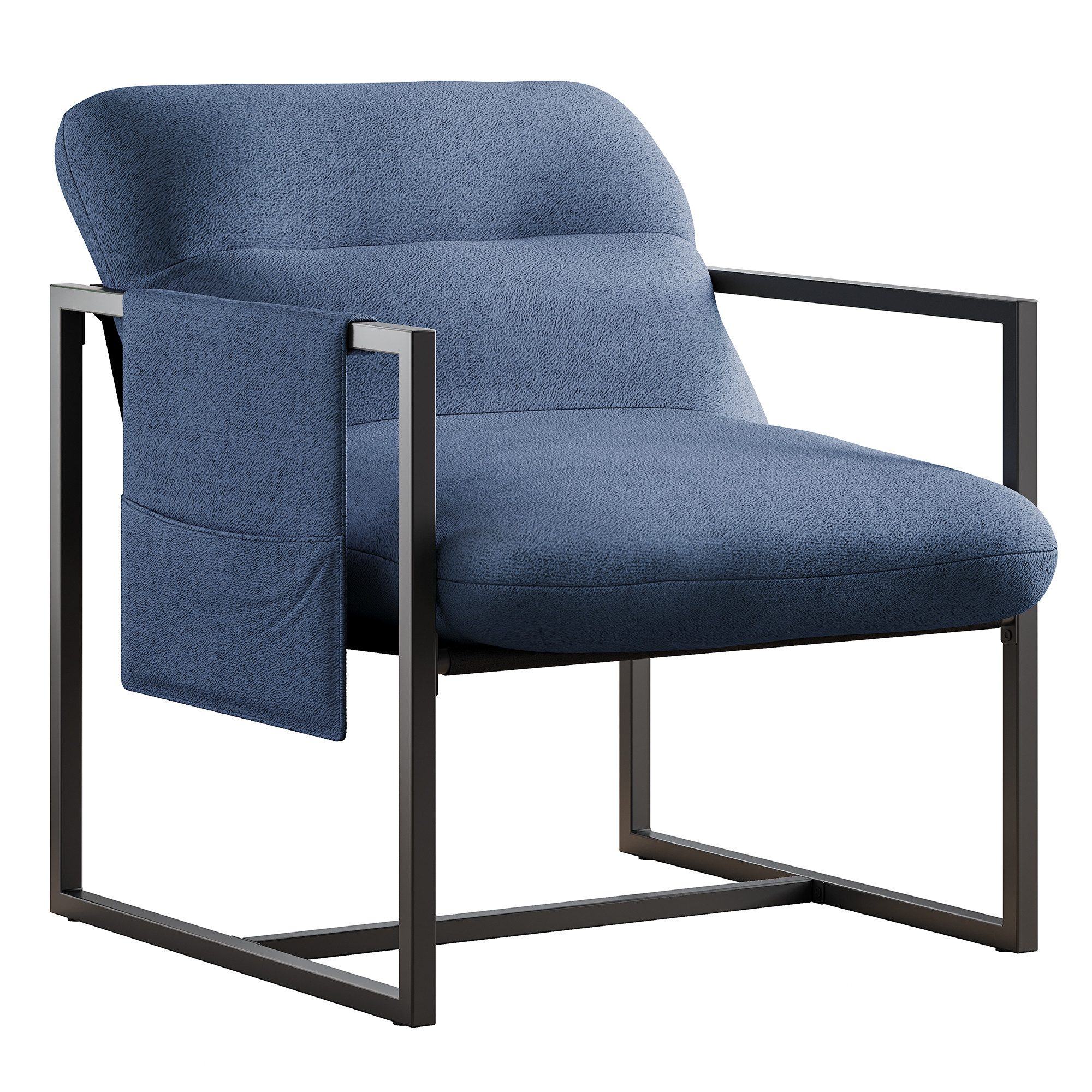 ToteBox Loungesessel Modern Loungesessel Eisen Lambswool für Wohnzimmer Sch günstig online kaufen