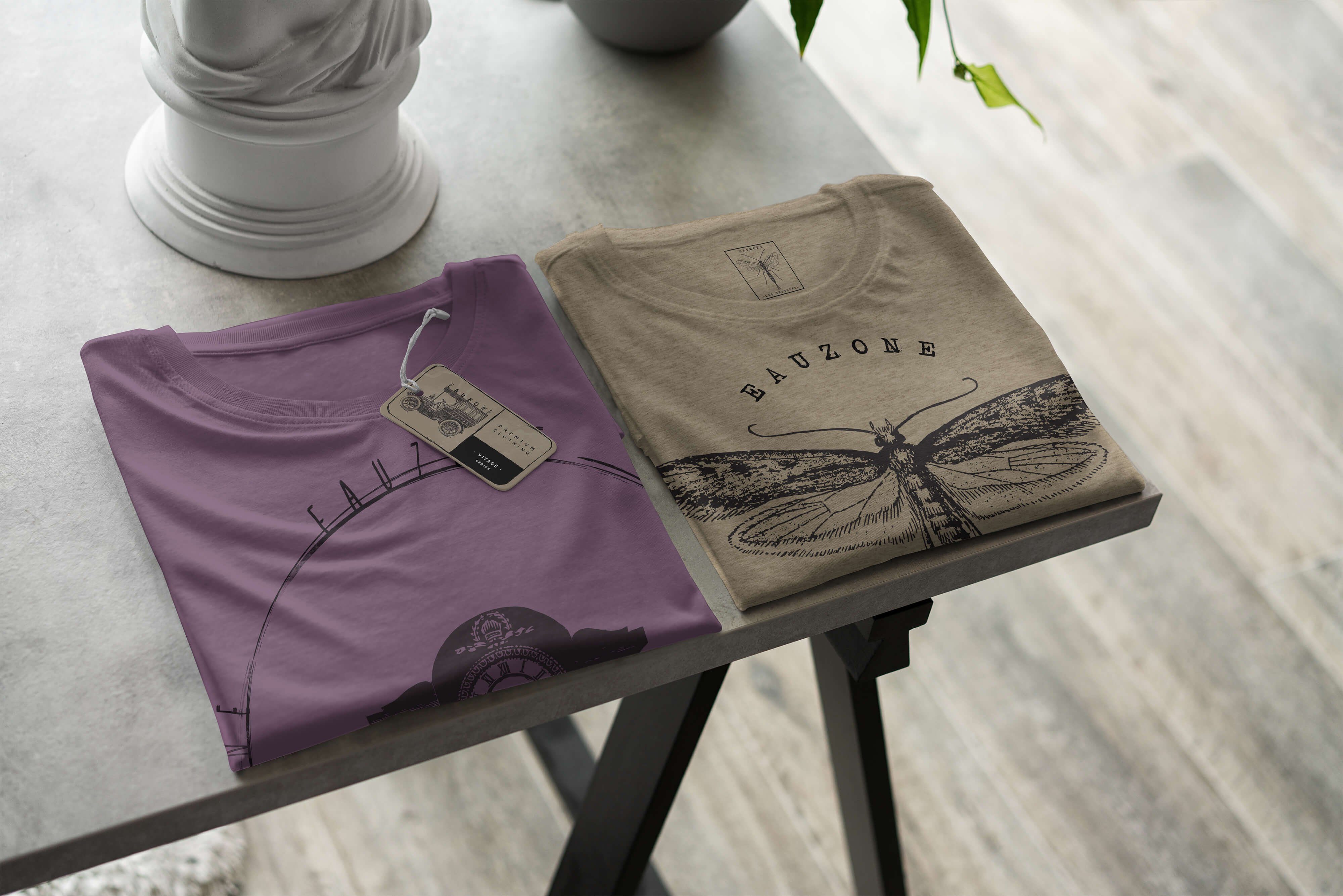 Art Sinus Herren T-Shirt Shiraz Kaminuhr T-Shirt Vintage