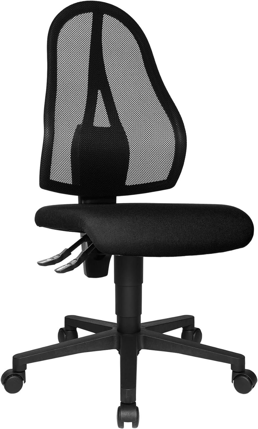 TOPSTAR Bürostuhl (Bürostuhl ergonomisch: Schreibtischstuhl mit verstellbarem Sitz), Open Point P office chair, desk chair, fabric