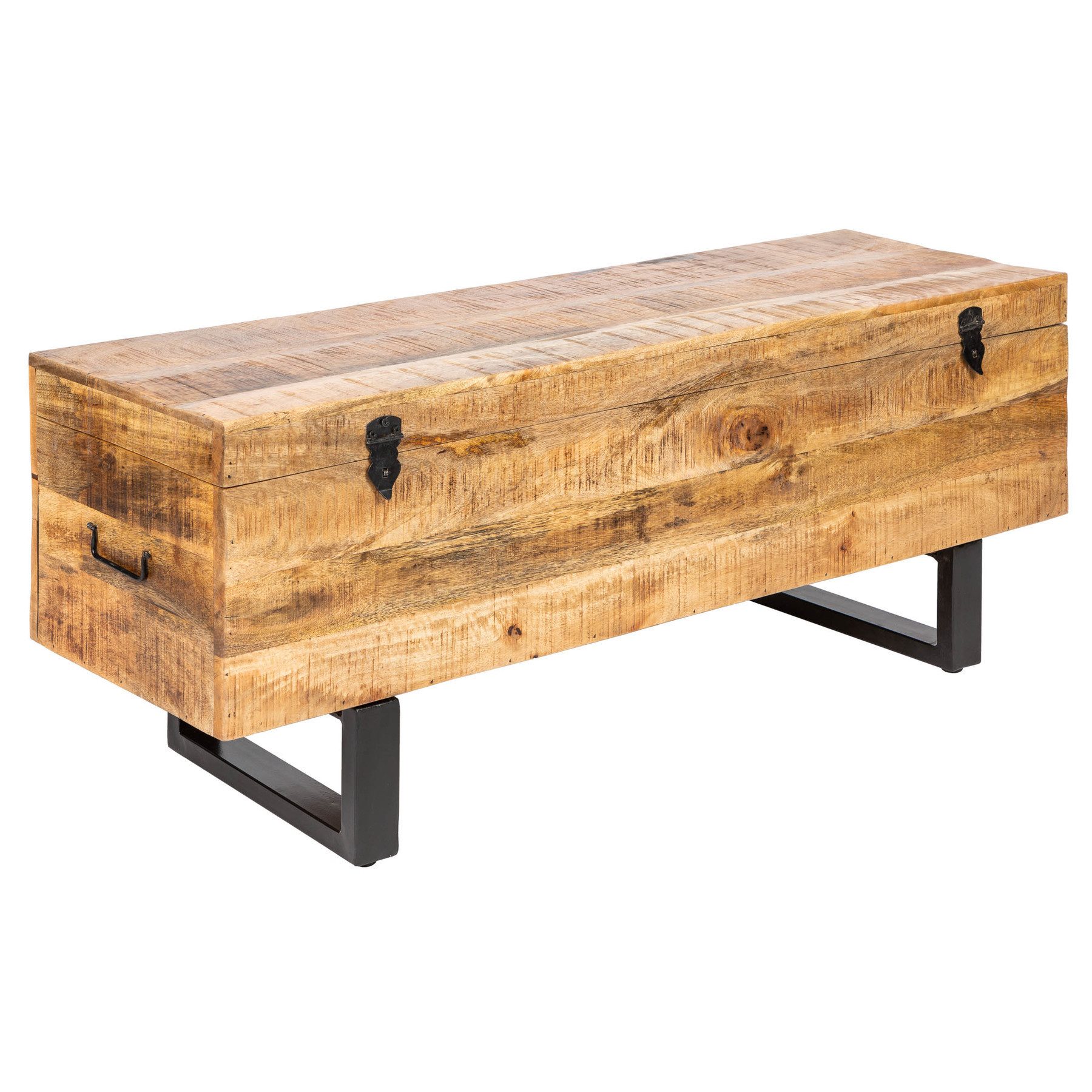 riess-ambiente Truhenbank FACTORY LOFT 115cm natur günstig online kaufen