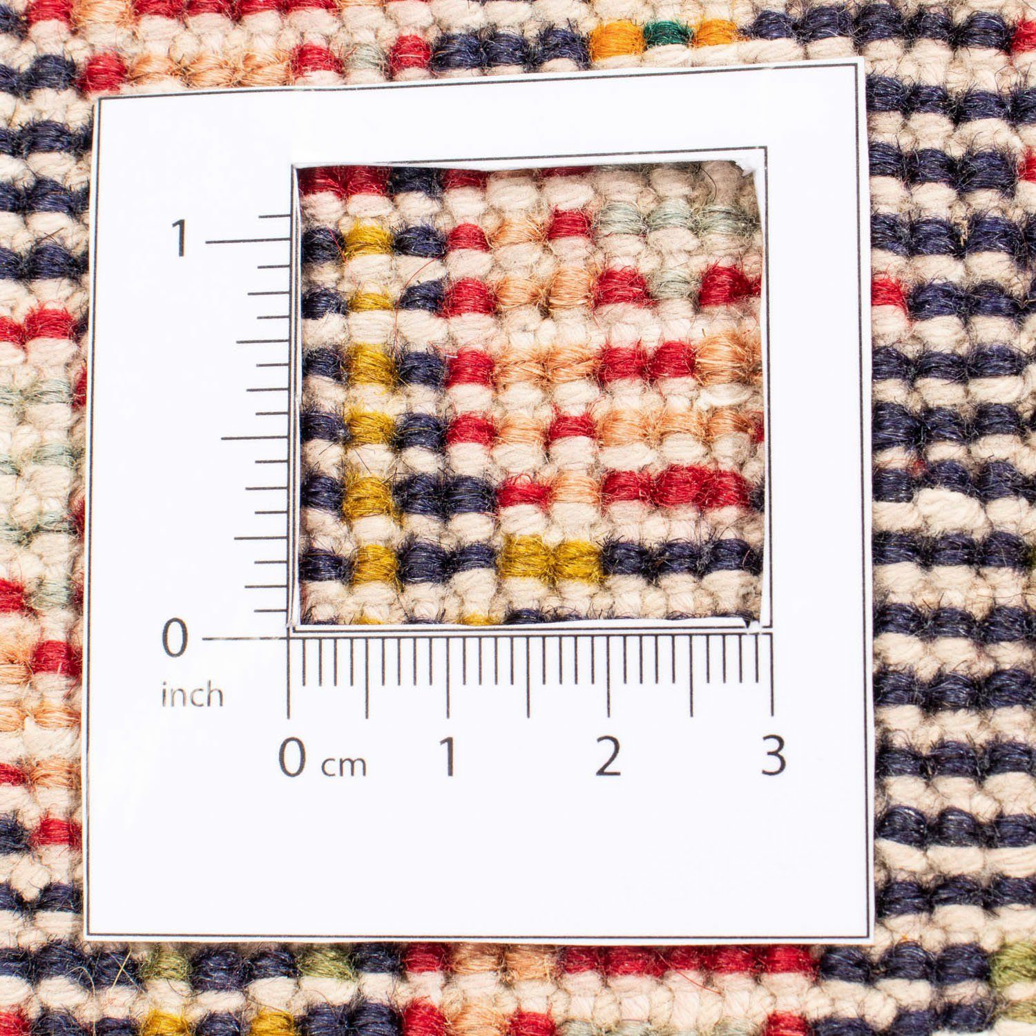 Täbriz Unikat Wollteppich Zertifikat mit cm, 300 Höhe: 208 morgenland, Rosso x 10 mm, rechteckig, Medaillon